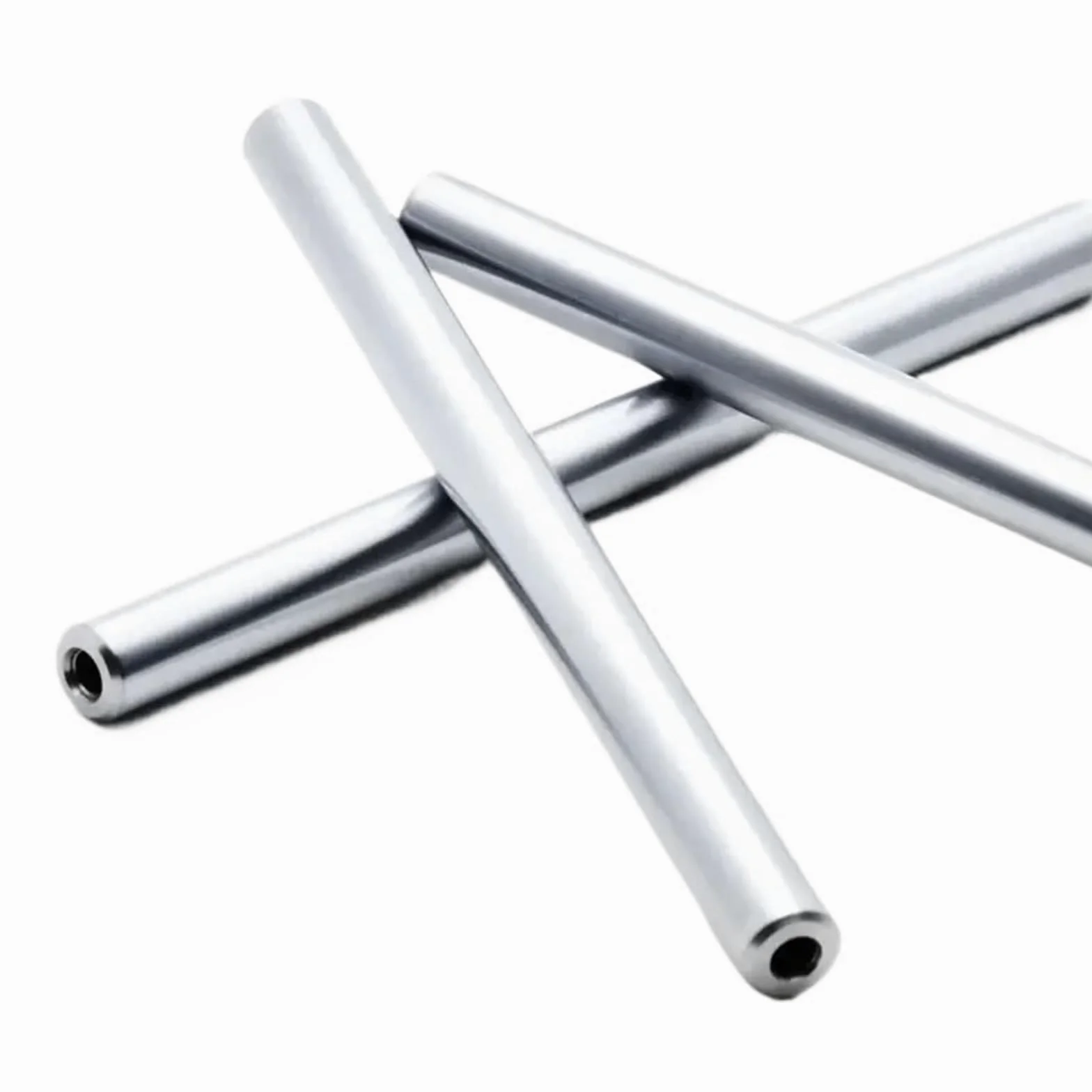 Prowadnice do szuflad z pełnym wysuwem 2 szt. Wałek liniowy OD8mm Długość 100-550mm z dwoma końcami gwintu M4/M5/M6 Głębokość otworu 8-16mm Chromowany, utwardzany pręt