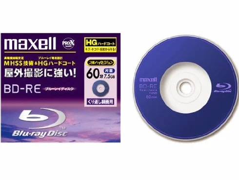 Maxel Mini Blu-Ray BD-RE wielokrotnego zapisu 60 min 7,5 GB Pro X