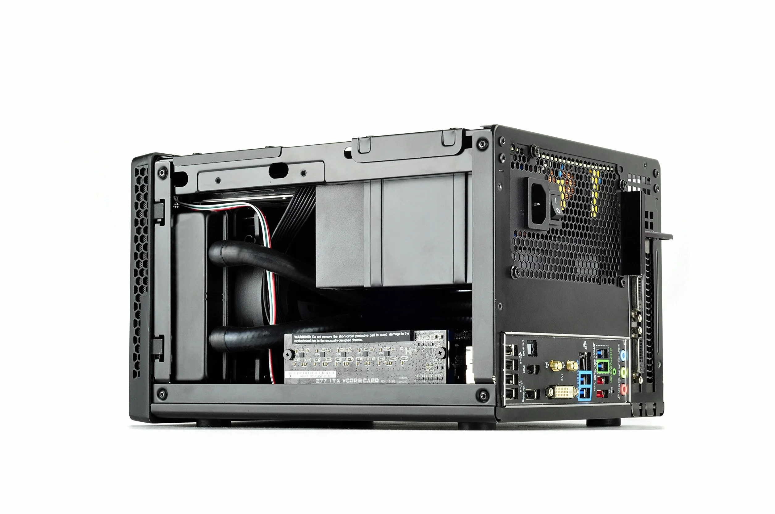 Silverstone Technology Sugo Mini-Itx SST-SG13B Obudowa Komputerowa, Czarny, Mini-ITX