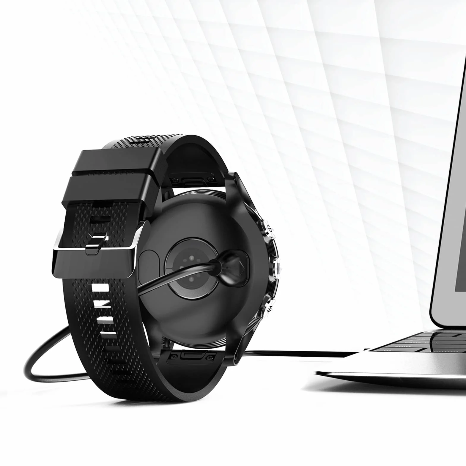 Oumida Kabel do ładowania Garmin Fenix 7/6/5, 100cm USB stacja ładująca do Forerunner/Vivoactive/Vivomove