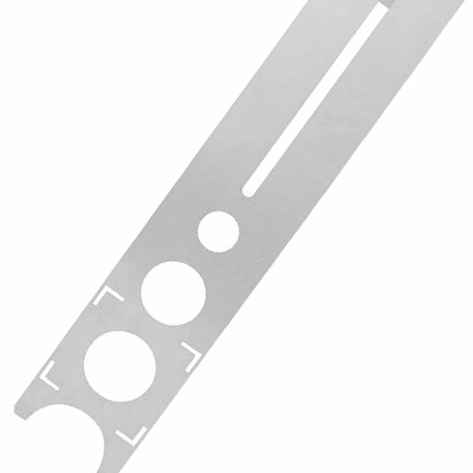 Lokalizator Otworów w Płytkach Dokładny Pomiar Przenośny Lokalizator Otworów w Płytkach Ceramicznych ze Stali Nierdzewnej Uniwersalne Narzędzie do Dziurkowania w Marmurze do