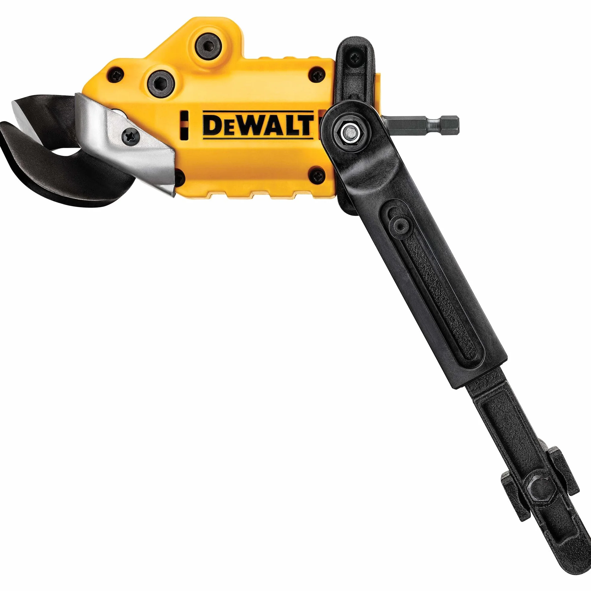 DEWALT DWASHRIR Metalowe nożyce mocujące, gotowe do uderzenia, czarny/żółty