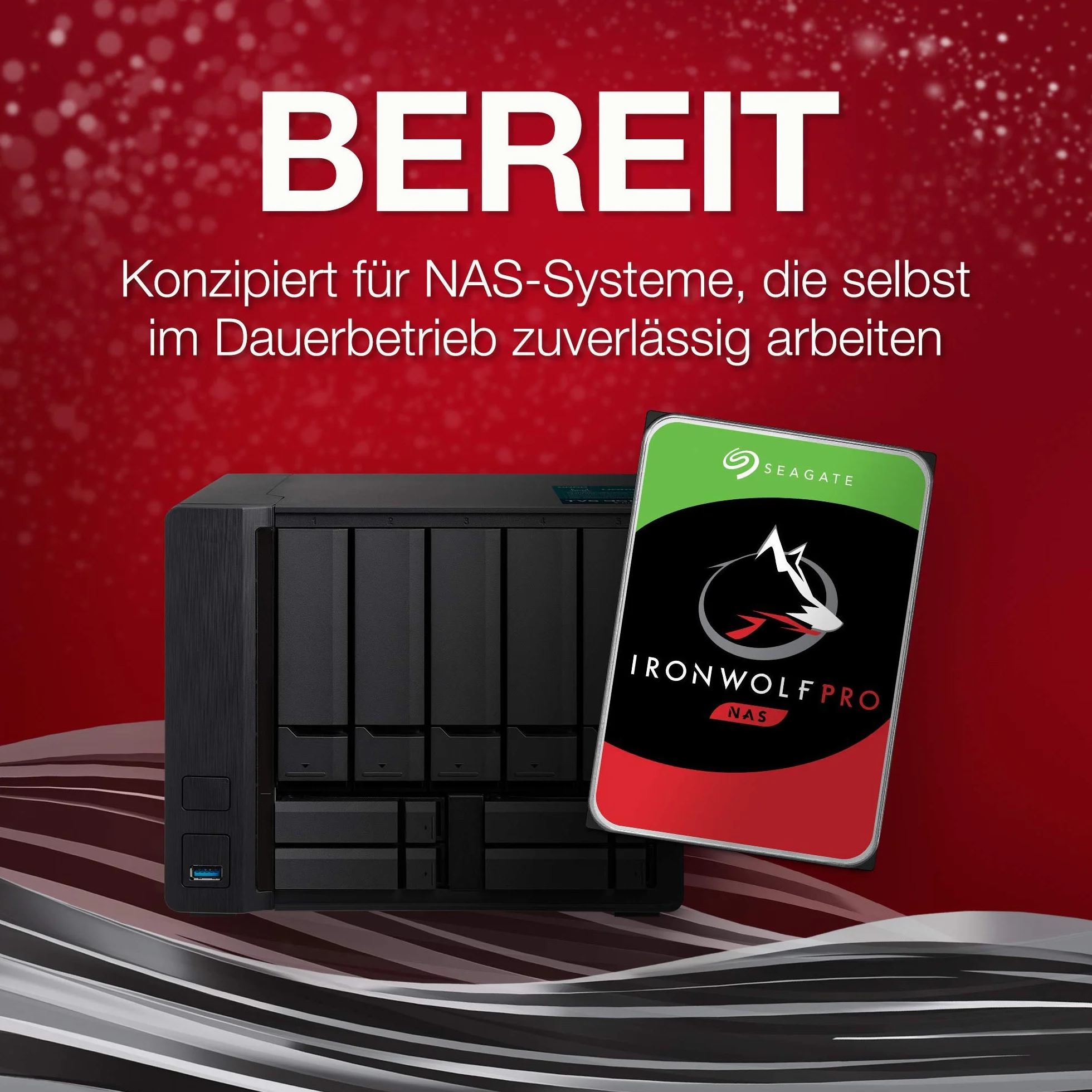 Seagate IronWolf Pro 14 TB HDD, wewnętrzny dysk twardy NAS (8,9 cm (3,5 cala), 7200 obr./min, pamięć podręczna 256 MB, SATA 6 GB/s), srebrny) model: ST14000NEZ008 (ST14000NE0008), FFP