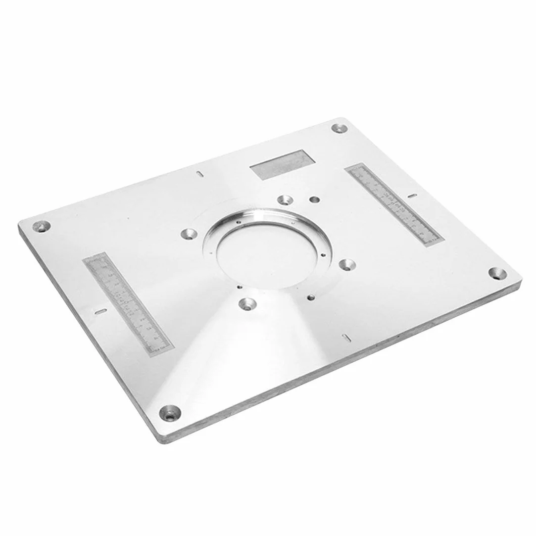 Wielofunkcyjny stół do frezarki ze stopu aluminium wkładka płyta trymer maszyna do grawerowania drewna ławka do frezarki płyta frezarska