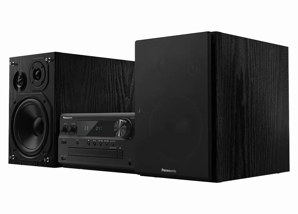 Panasonic SC-PMX802E-K Mikro-Urządzenie Stereo, Czarny, 120 W