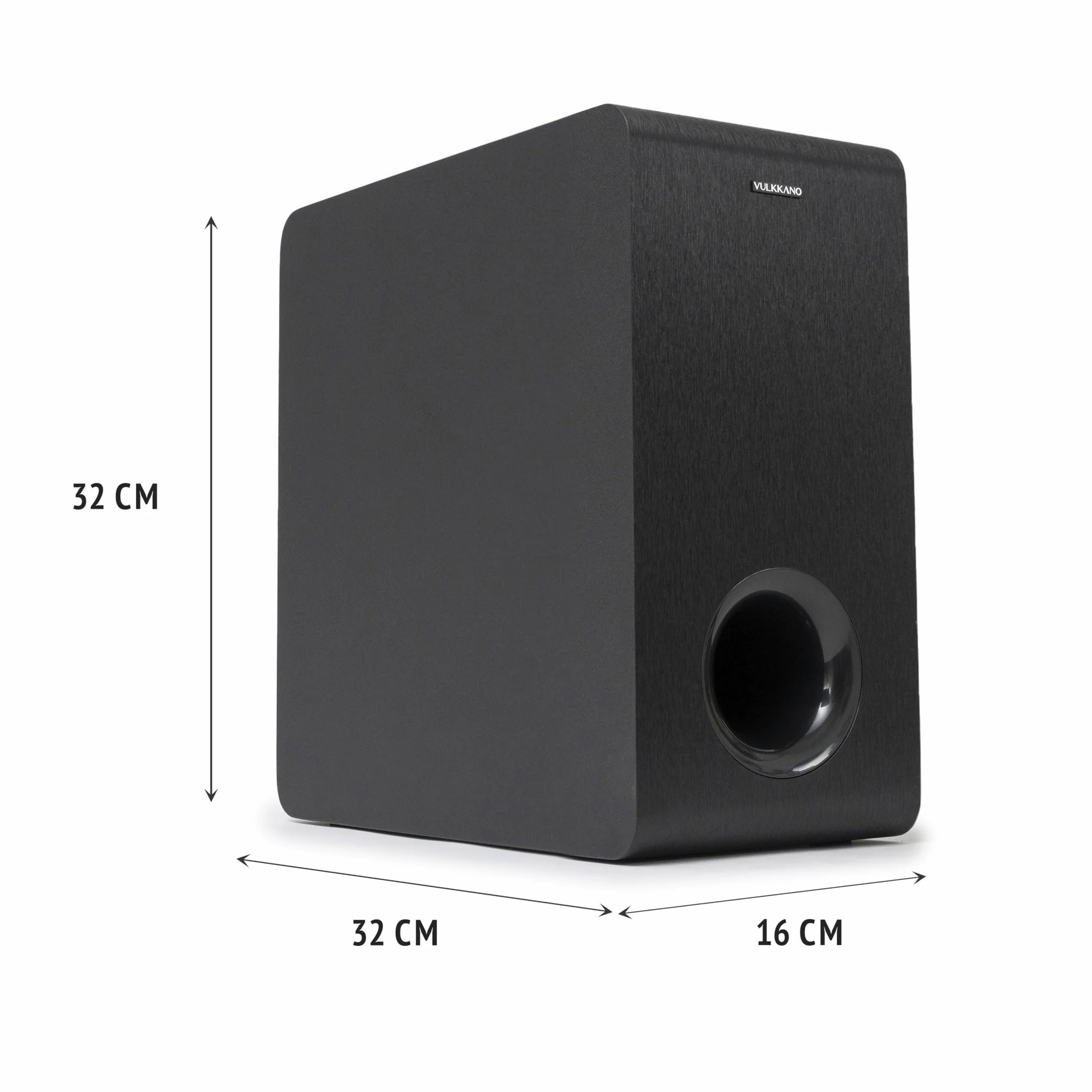 VULKKANO SUB6 Aktywny Subwoofer, 6.5", częstotliwość 60 Hz - 250 Hz