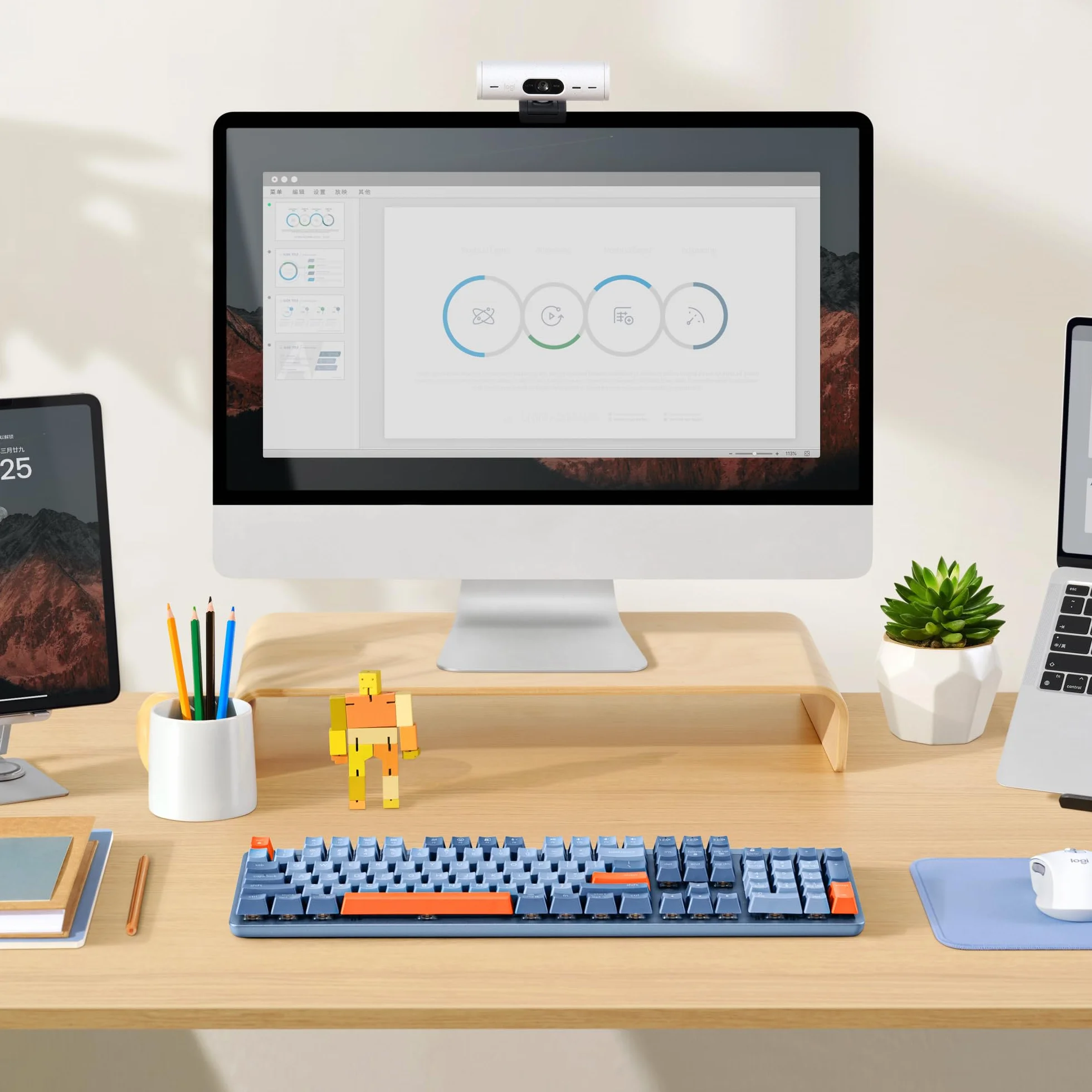 Logitech Signature M650 Trådlös Mus Vit Bluetooth 2 års batteri tysta klick
