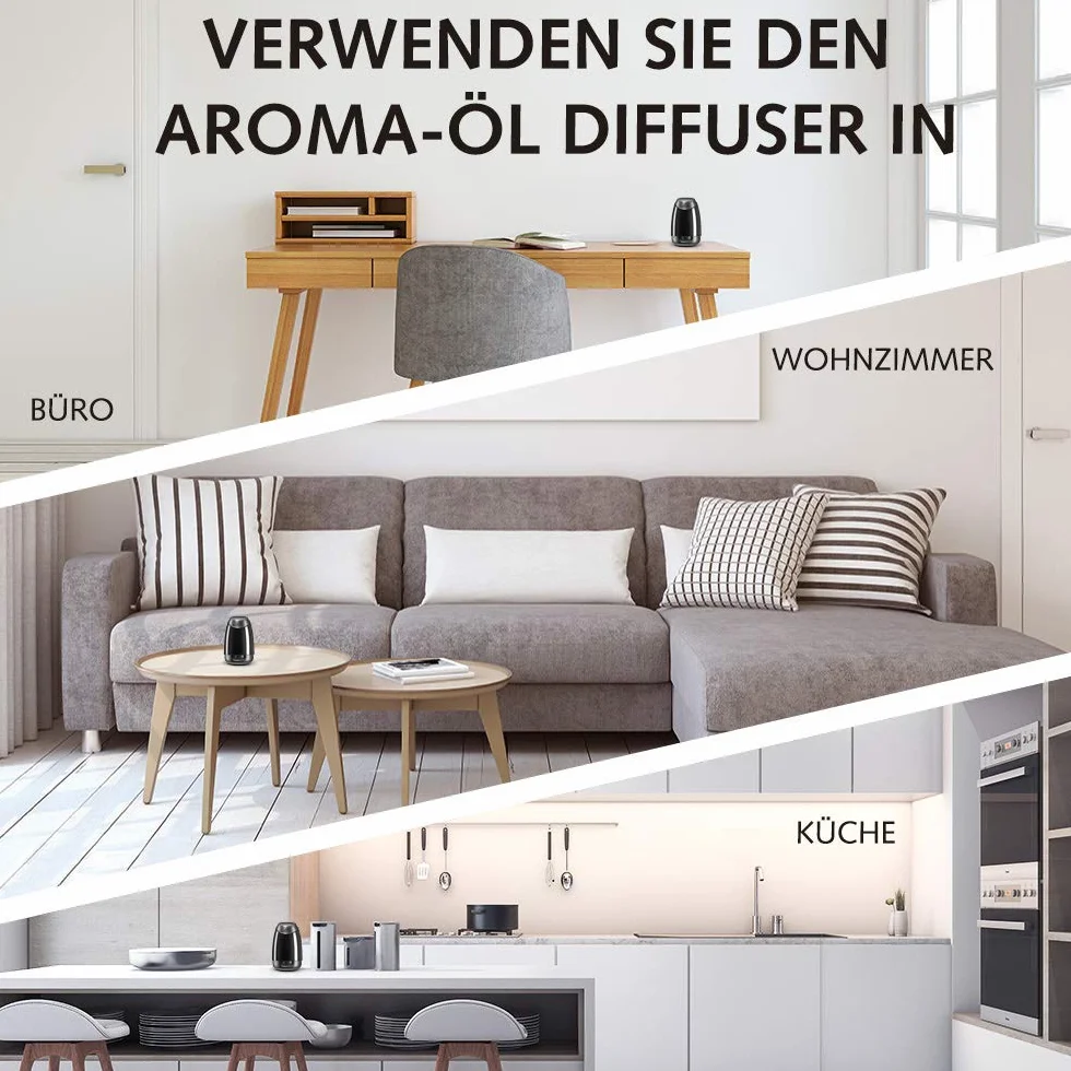 Air Wick olejek aromatyczny Flakon kojąca róża 3 szt. (3 x 20 ml), wkład do dyfuzora olejków aromatycznych