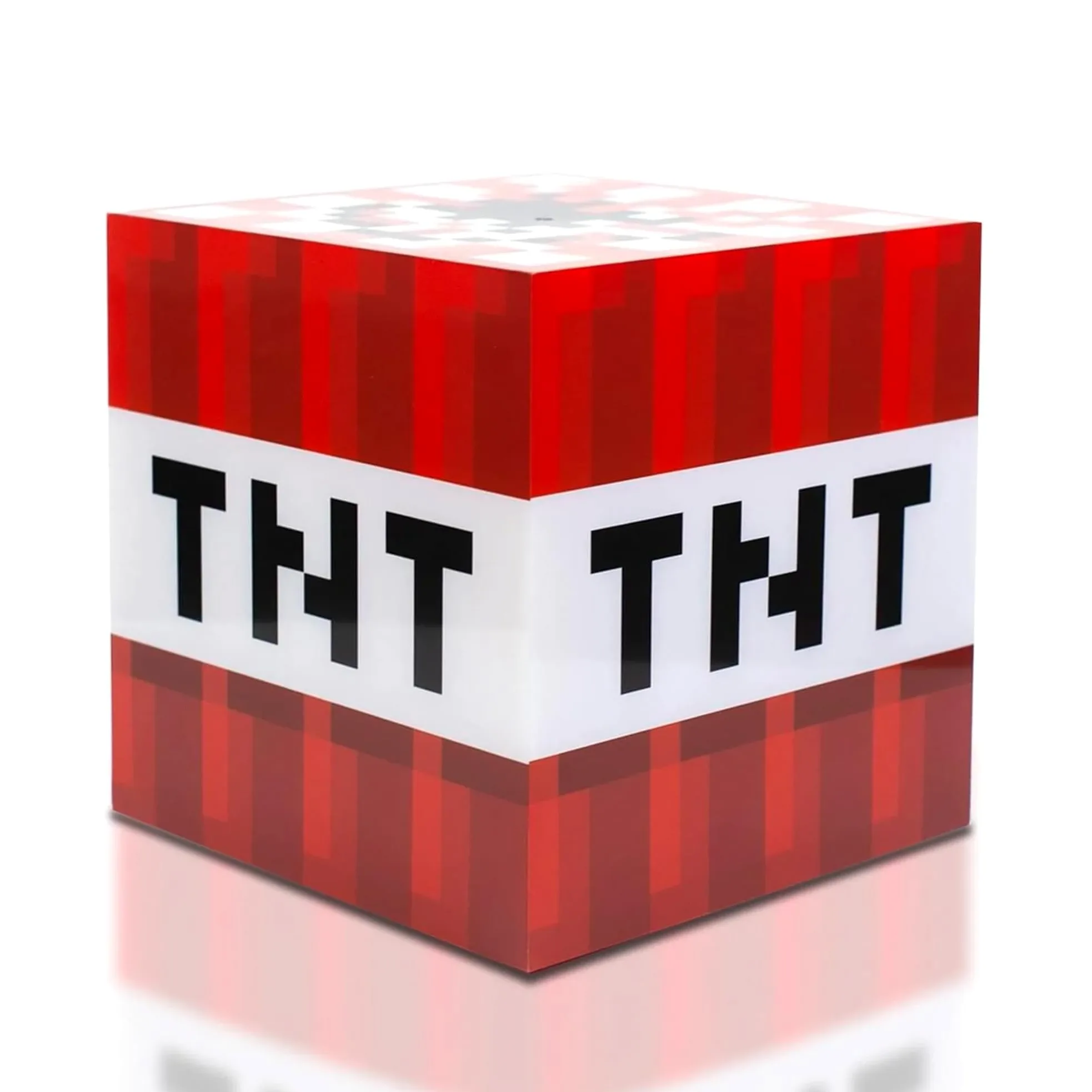 Minecraft TNT Block 6 cali USB LED fajna lampka nocna kostka zabawka dla dzieci i graczy