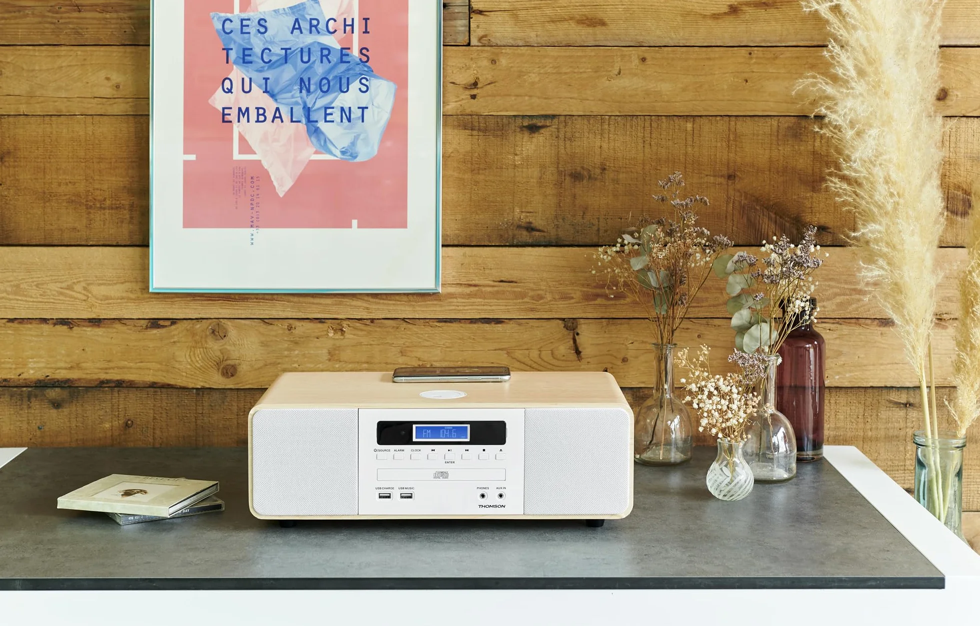 Sistema Micro Hi-Fi (Mic 2001Ibt) Cd,Mp3,Usb Dotato Di Bluetooth,Telecomando 50W