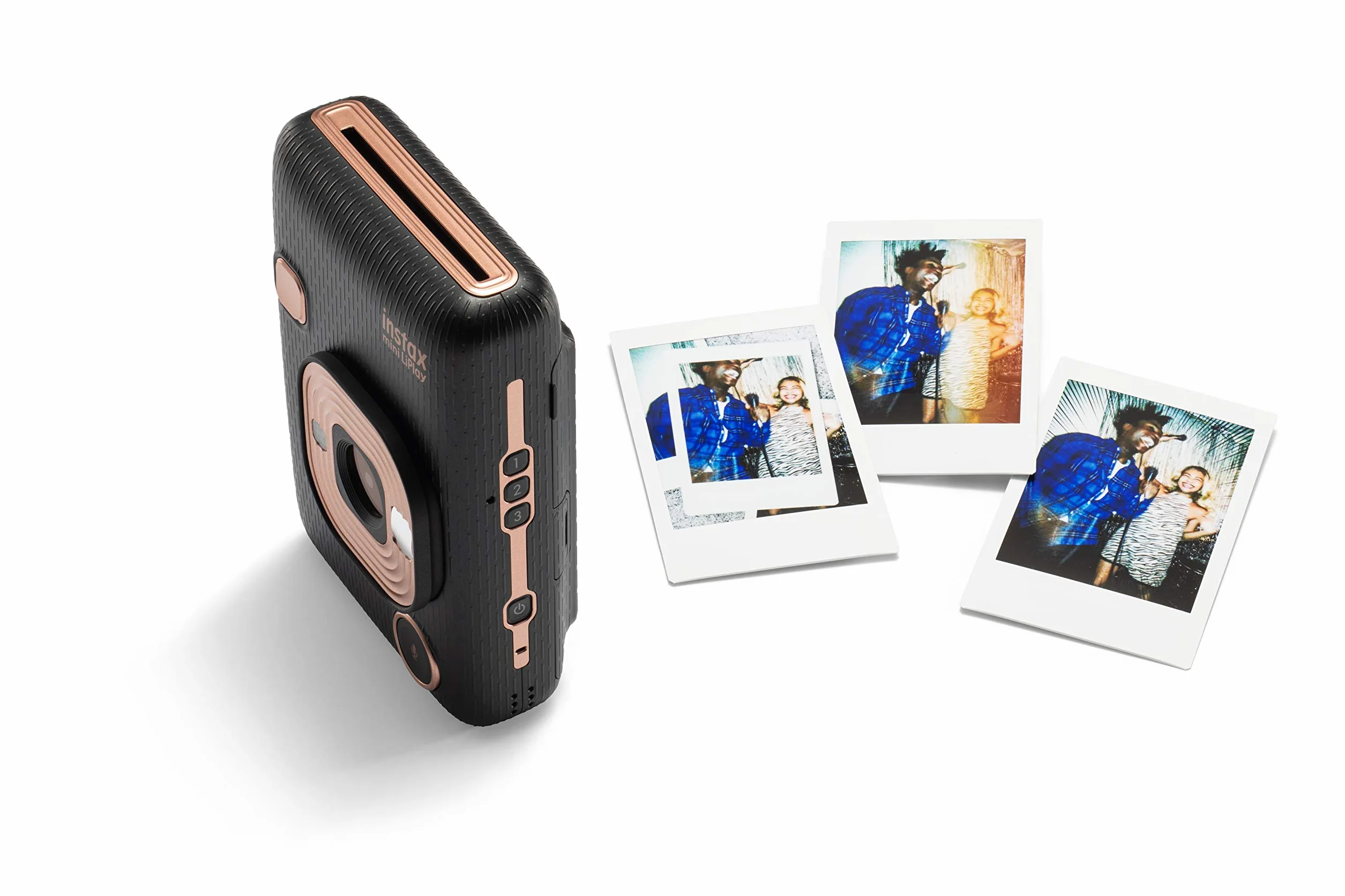 instax mini LiPlay aparat natychmiastowy z funkcją drukarki, czarny