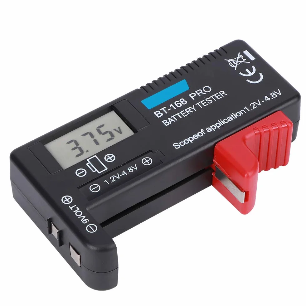 Cyfrowy tester baterii LCD BT 168Pro 1,2V 4,8V do AAA AA