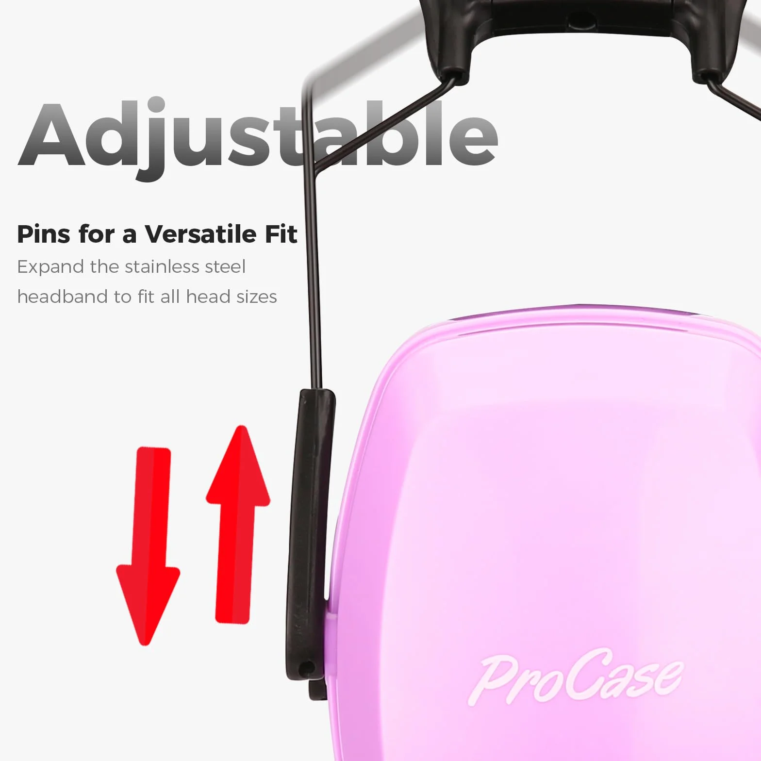 ProCase Nauszniki Uniseks Safety Ear Muffs (1 w zestawie)