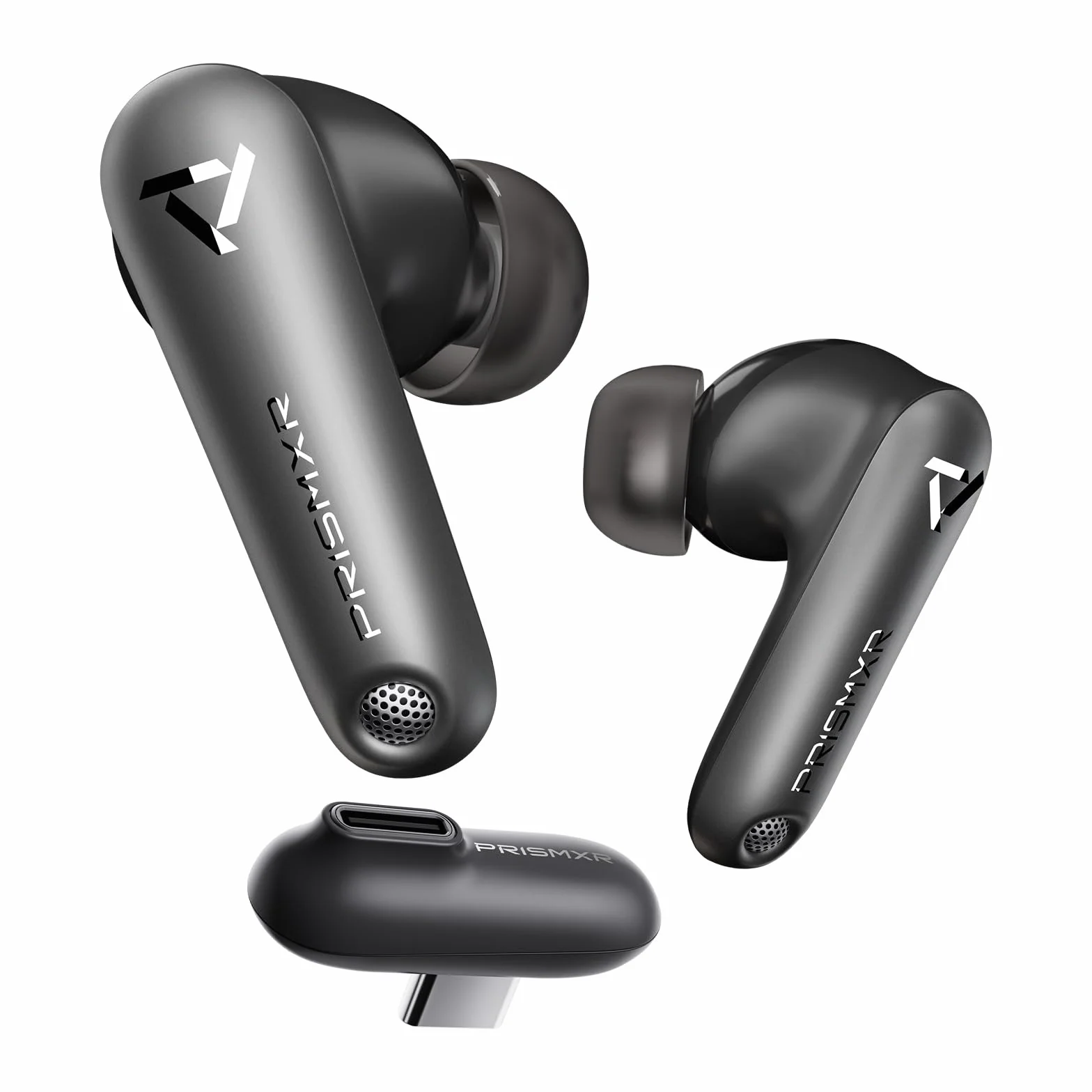 Słuchawki douszne bezprzewodowe Bluetooth Vega T1 niskie opóźnienie 25 ms USB-C Dongle kompatybilne Meta Quest 3/3S/2 Switch Steam Deck PC Czarny