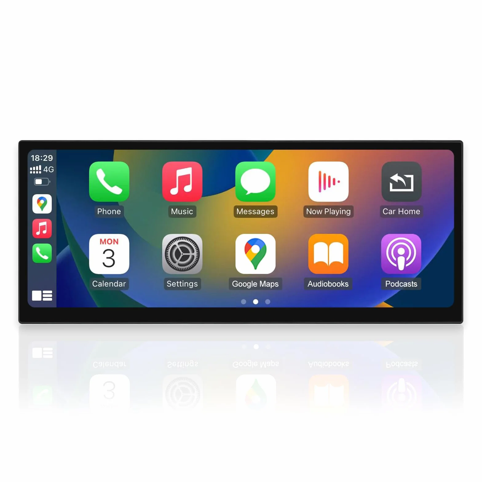Road Top 12,3 cala Bezprzewodowy ekran dotykowy radia samochodowego CarPlay dla Audi A4/A5 2016-2019 MIB