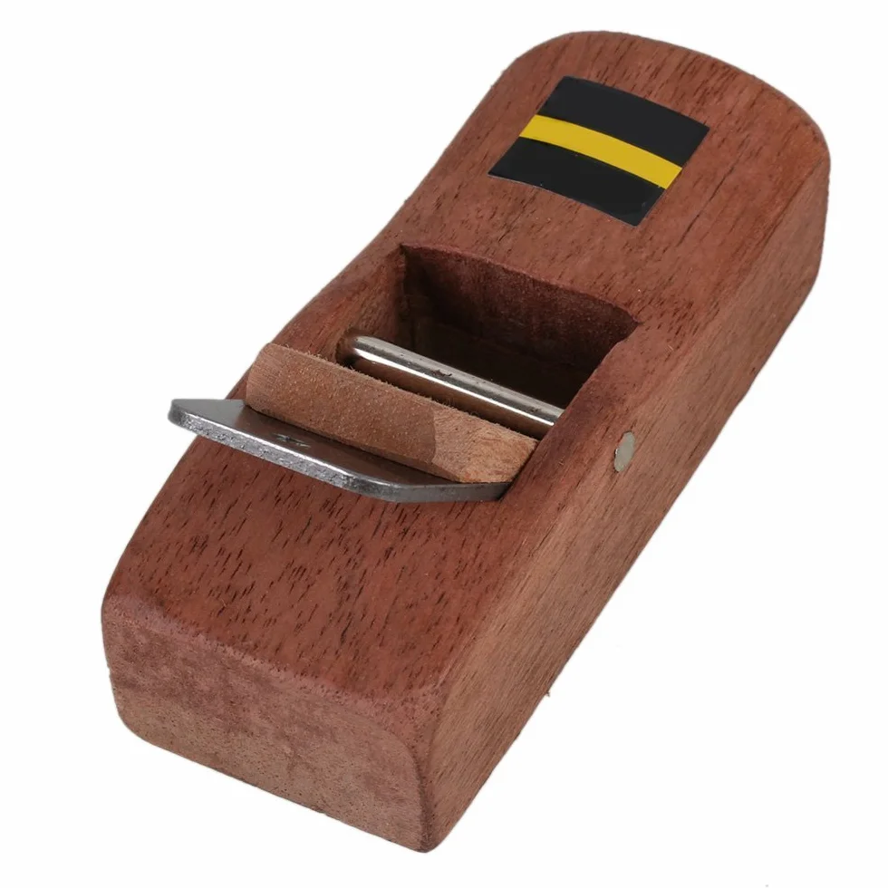 10 cm brązowa stolarz do drewna strugarka do golenia ręczna strugarka golarka samolot stolarz hartowane ostrze DIY drewno narzędzie robocze