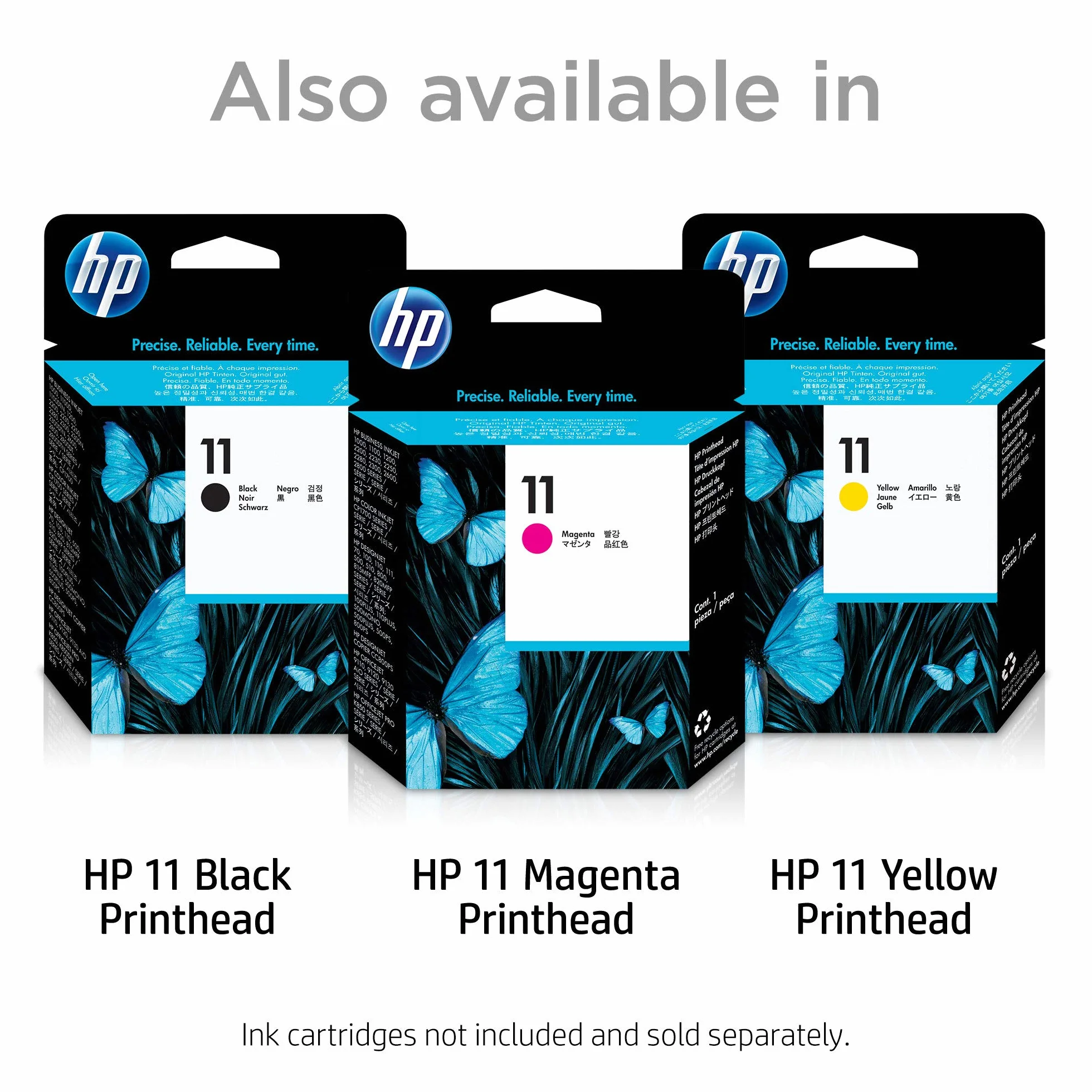 HP 11 Kaseta z Głowicą Drukującą C4811A Cyjan