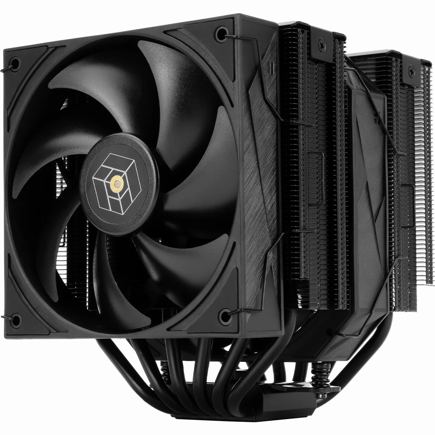 Thermalright Royal Pretor 130 Black chłodziarka powietrzna CPU, komputerowa chłodnica z podwójną wieżą, 6 rurek ciepła, chłodzenie CPU, wentylator Dual-PWM, wysokowydajna chłodnica PC, do AM4/AM5