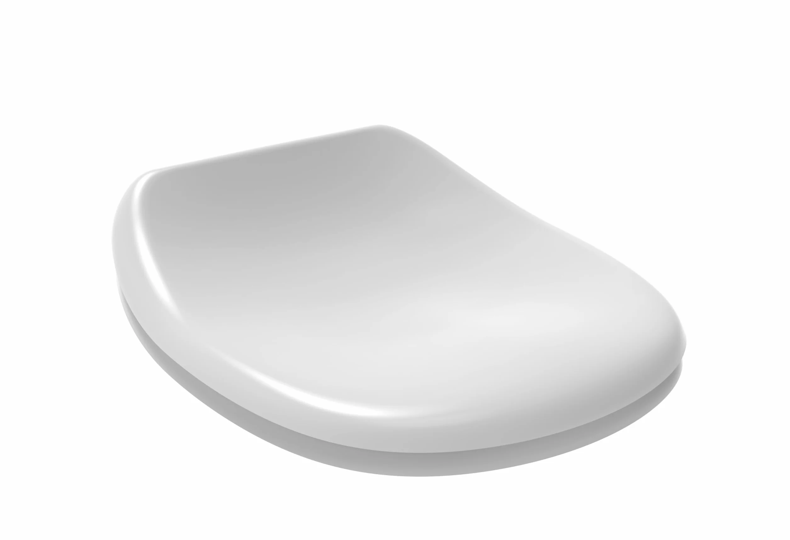Grünblatt Deska sedesowa 515237 pasująca do Ideal Standard Kimera, wolnoopadająca i zdejmowana do czyszczenia, duroplast (biała)