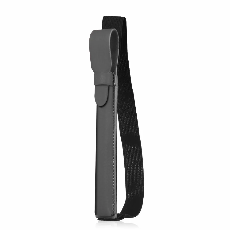 FINTIE Uchwyt do Apple Pencil Pro/USB-C & Apple Pencil 1./ 2. Gen, etui ze sztucznej skóry na rysik z etui na adapter USB kompatybilne z etui iPad, kolor błękitny