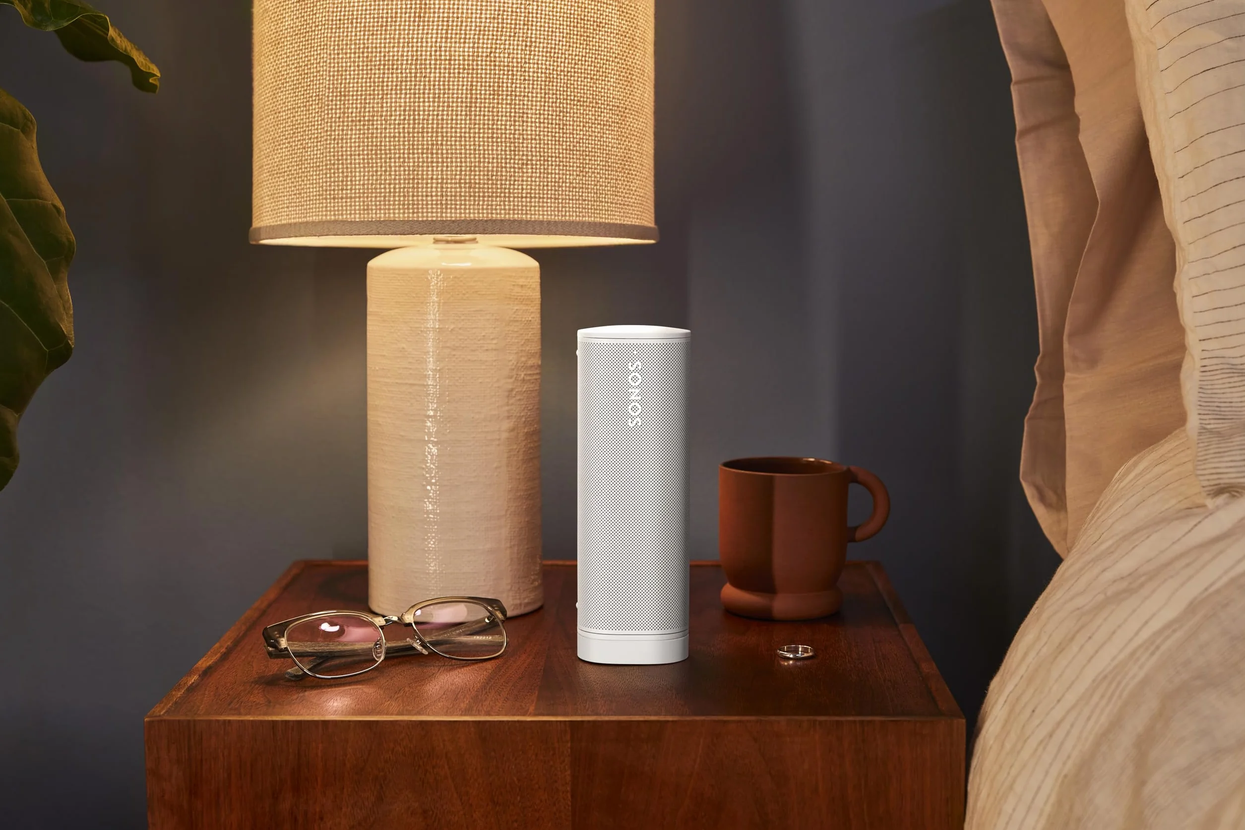 Sonos Roam 2 Wodoodporny Głośnik Przenośny Bluetooth Wi-Fi 10h Biały