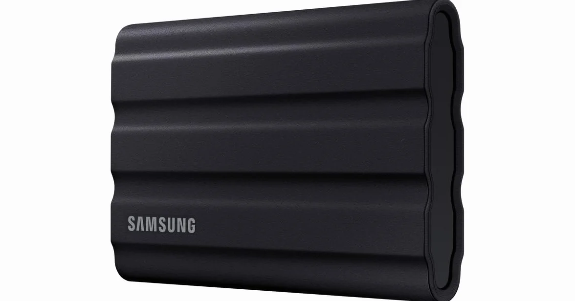 Samsung T7 Shield MU-PE1T0S/EU Przenośny Dysk SSD 1 TB Czarny