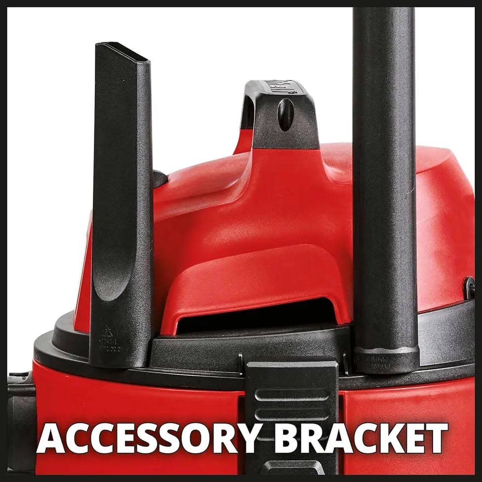 Einhell TC-VC 1825 Odkurzacz do stałych i cieczy (1250 W, podciśnienie 180 mbar, komora 25 l)