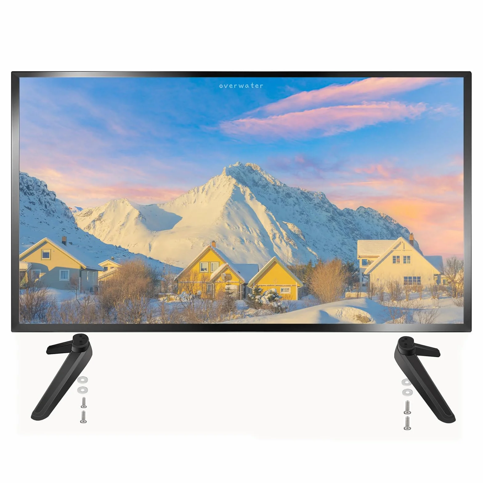 Podstawka pod telewizor uniwersalna z zestawem śrub 17-20 mm do płaskich ekranów LED