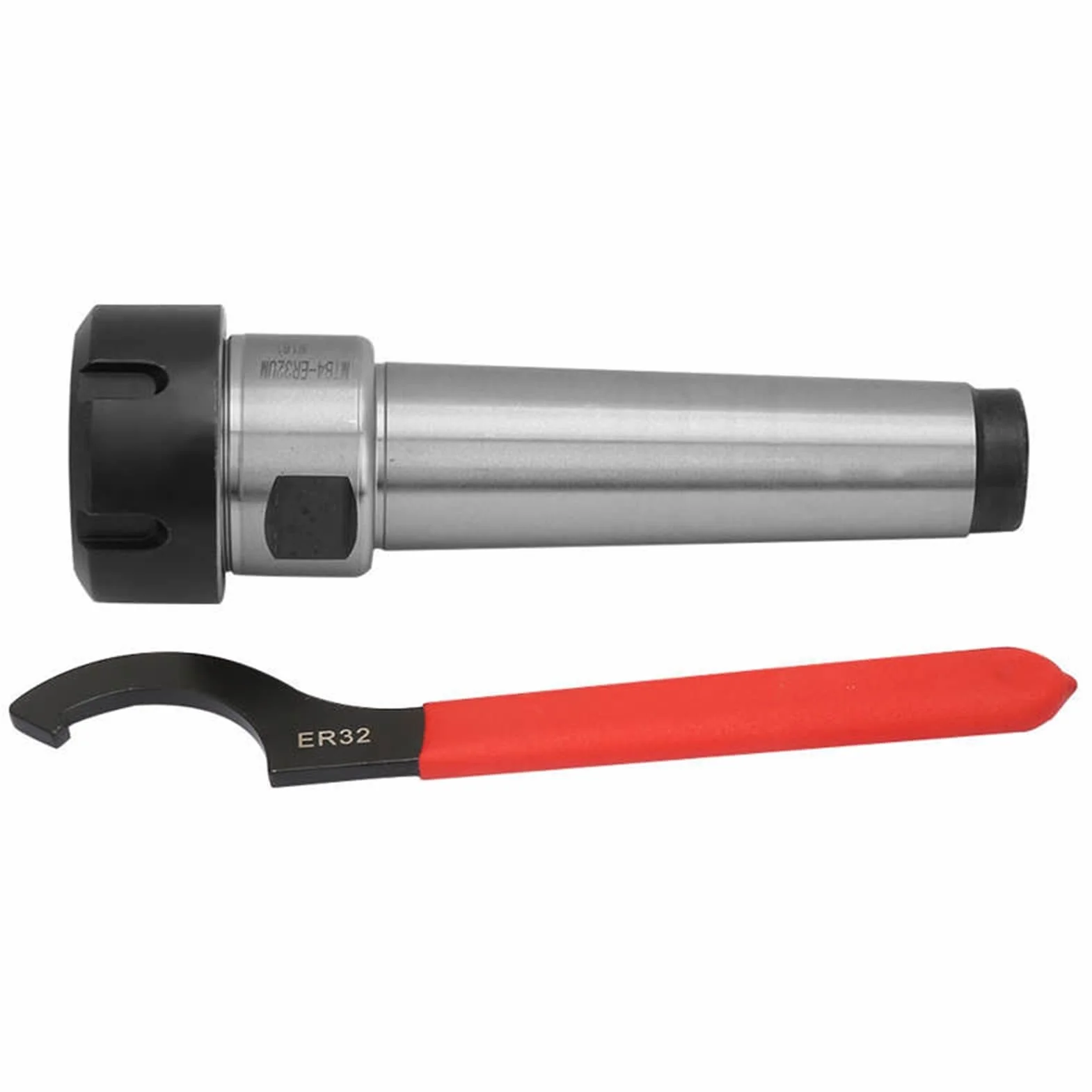 Uchwyt tokarski, Stal węglowa MT4 ER32 M16. Uchwyt narzędziowy Collet Chuck CNC. Narzędzie do tokarki frezarskiej z kluczowym uchwytem uchwytu narzędzia