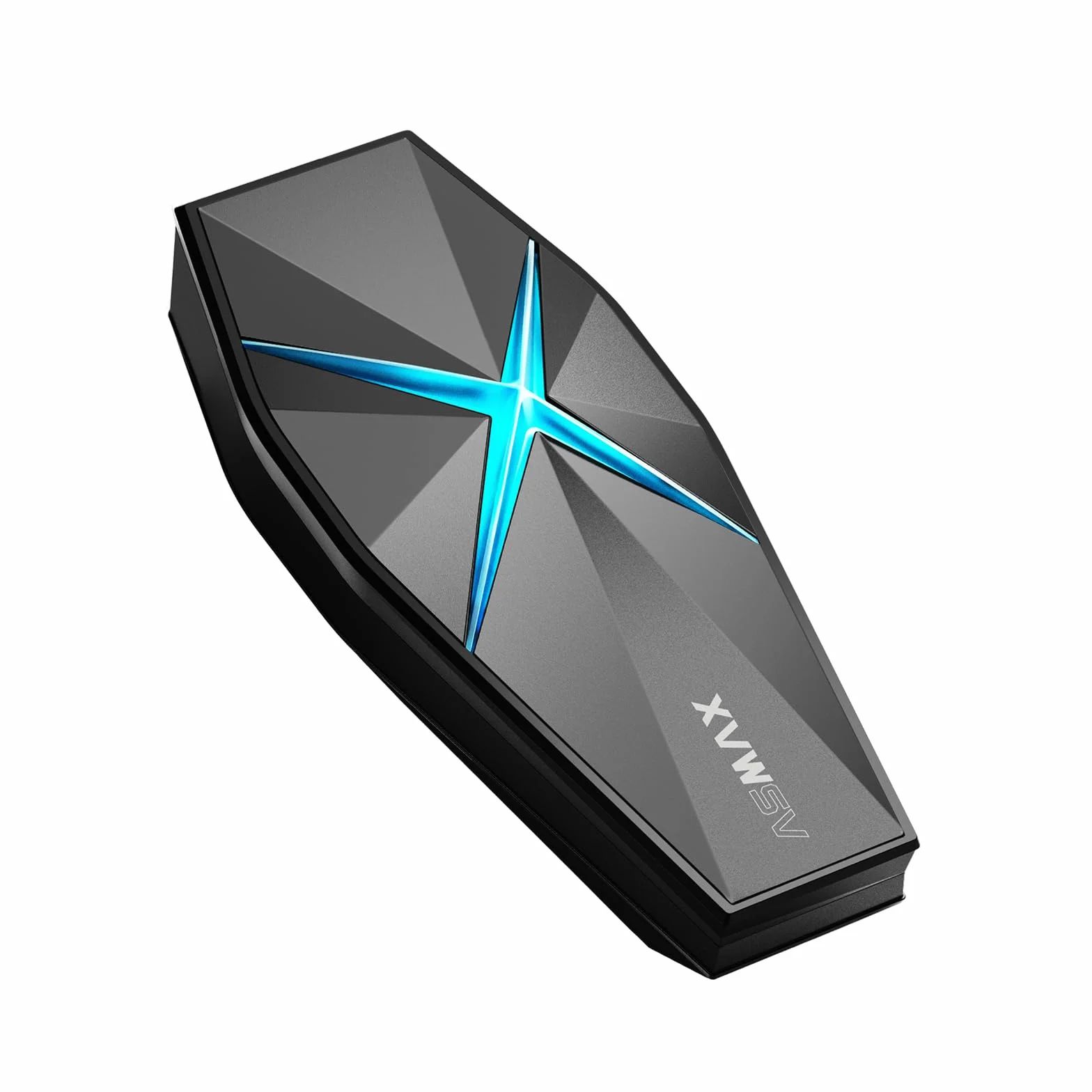 ASMAX F1s Motocyklowy zestaw słuchawkowy Bluetooth z inteligentnym sterowaniem głosowym, system komunikacji kaskowej siatkowej, podwójny chip, ENC
