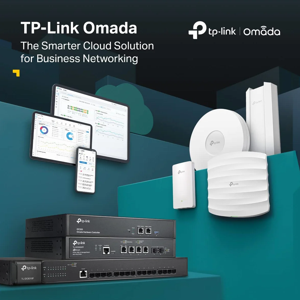 TP-Link TL-SG2008P 8-Portowy Smart przełącznik Gigabit PoE+ 62 W Omada SDN