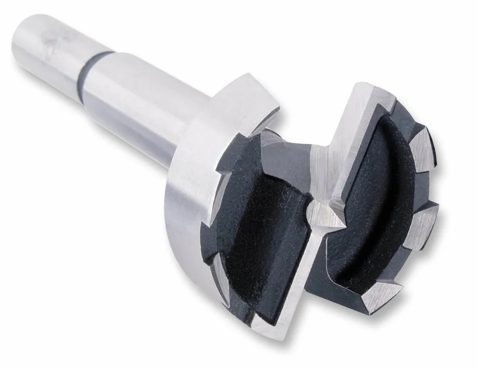 wolfcraft Wiertło Forstner, Ø 15 mm, 3313000, do wiercenia w drewnie, z ogranicznikiem głębokości i bez