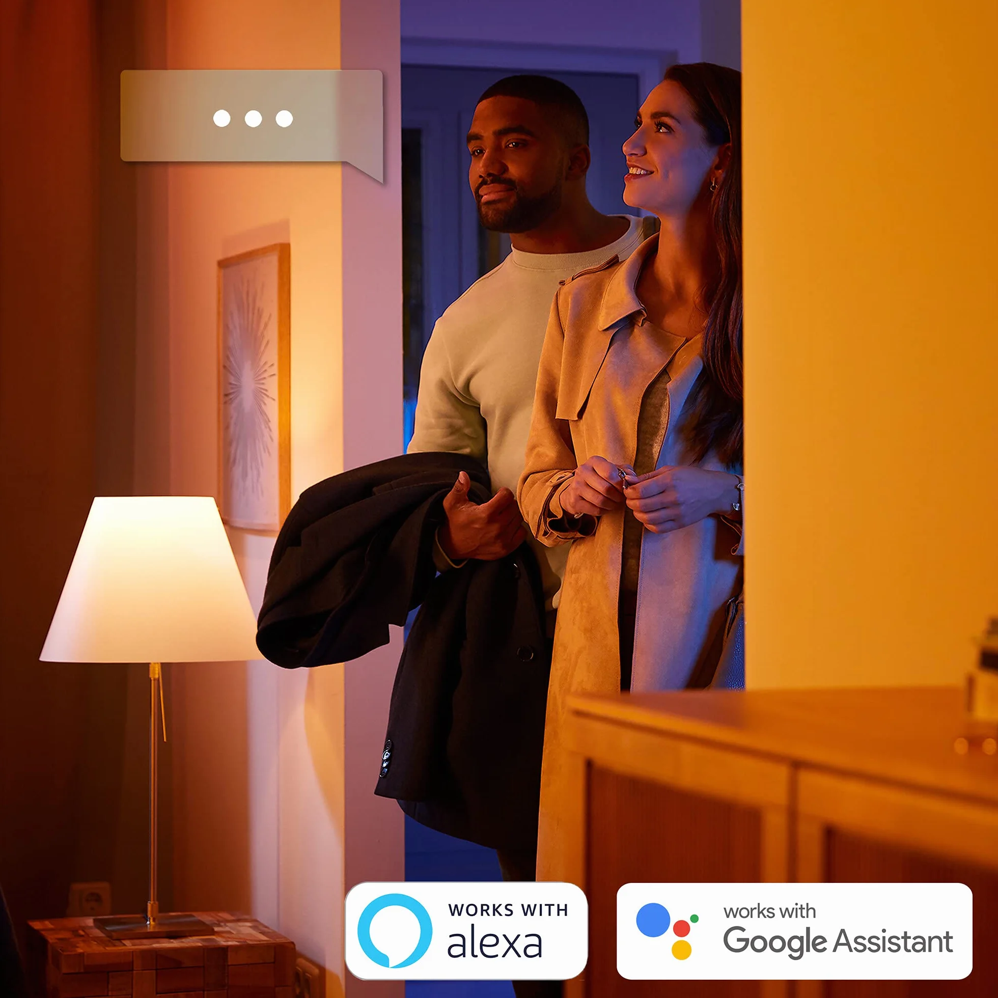 Philips Hue Bloom White and Color Ambiance Lampa Stołowa LED Czarna 16 Mln Kolorów Ściemnialna Sterowanie Aplikacją