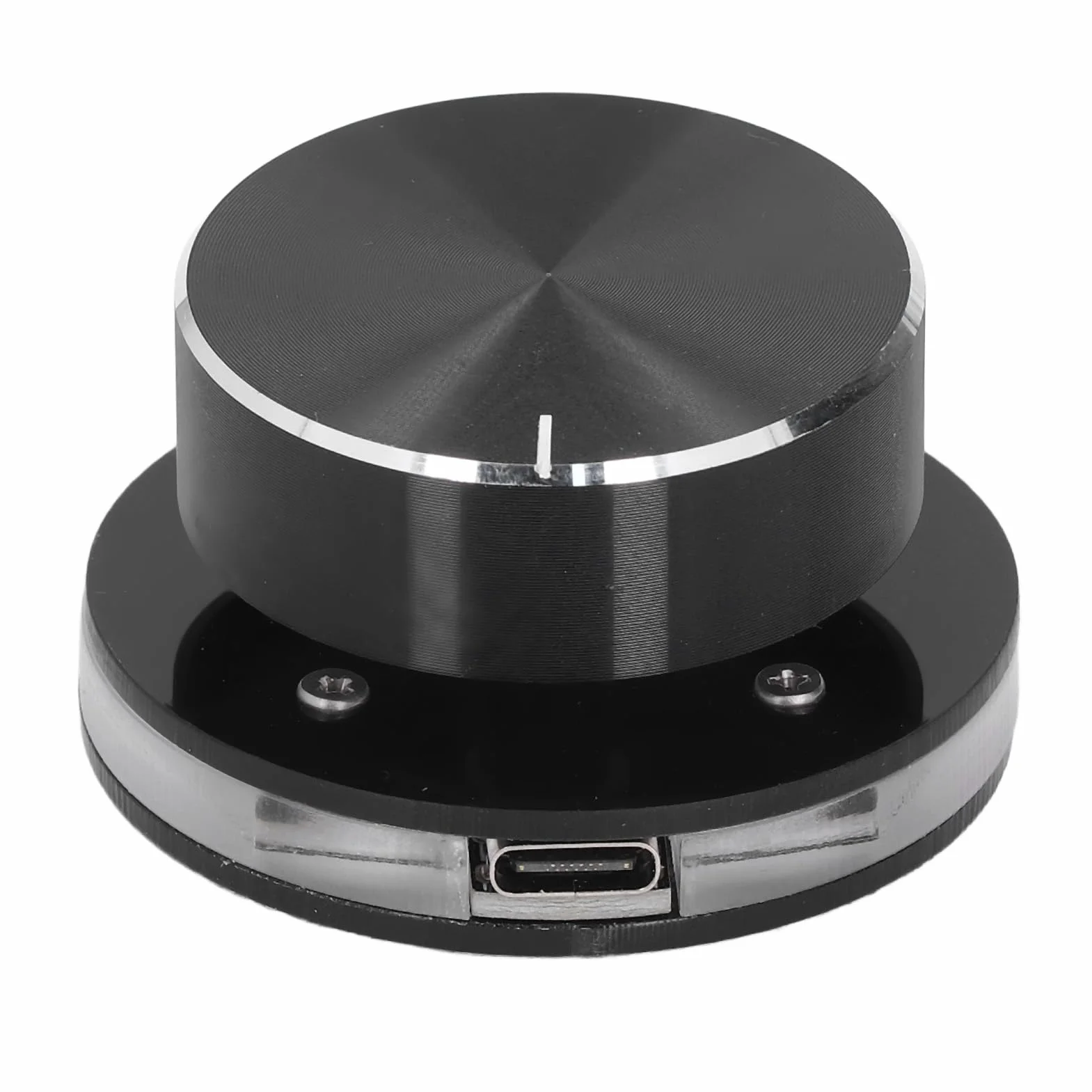 Kontroler Multimediów Pokrętło Głośności USB C z RGB dla PC Android