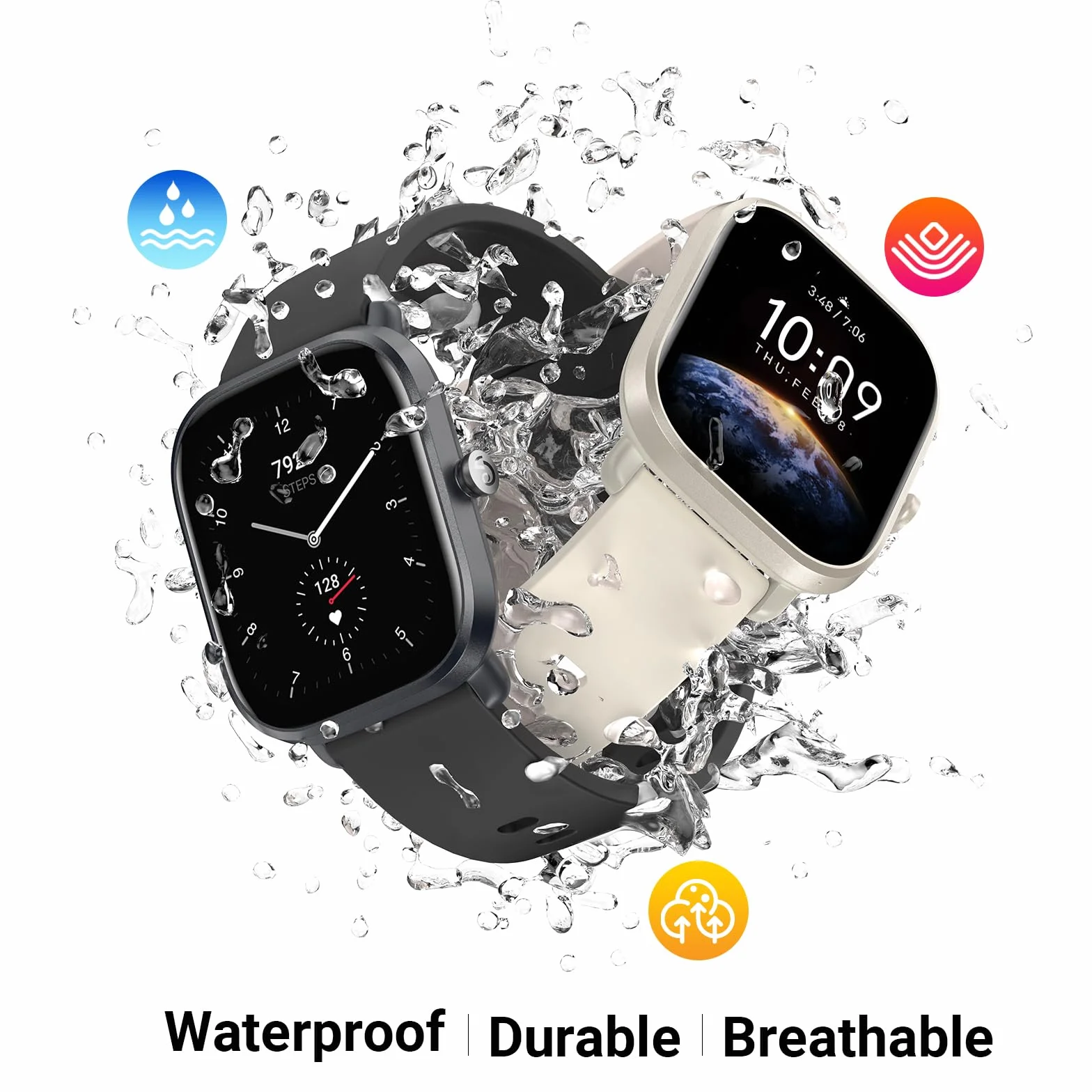 Higgs 3 Pack 20 mm Pasek Kompatybilny z Amazfit GTS 2 Mini/4 Mini/GTS 2 2e 3 4 42 mm, Miękkie Silikonowe Bransoletki Sportowe