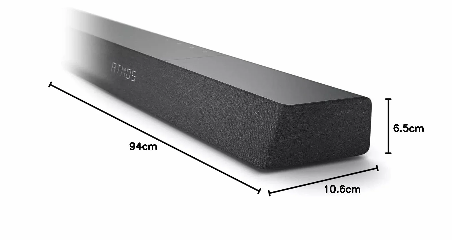 Philips Soundbar 3.1 TAB8507B/10 trådlös subwoofer