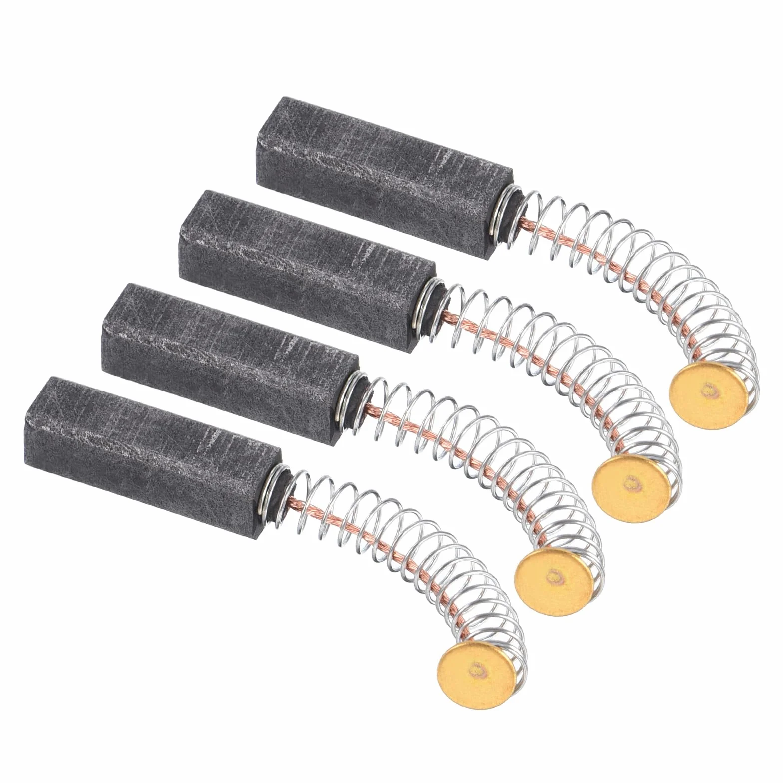 QUARKZMAN Zapasowa szczotka węglowa 6 mm x 6 mm x 20 mm, 4 sztuki szczotki węglowej silnika do elektronarzędzi