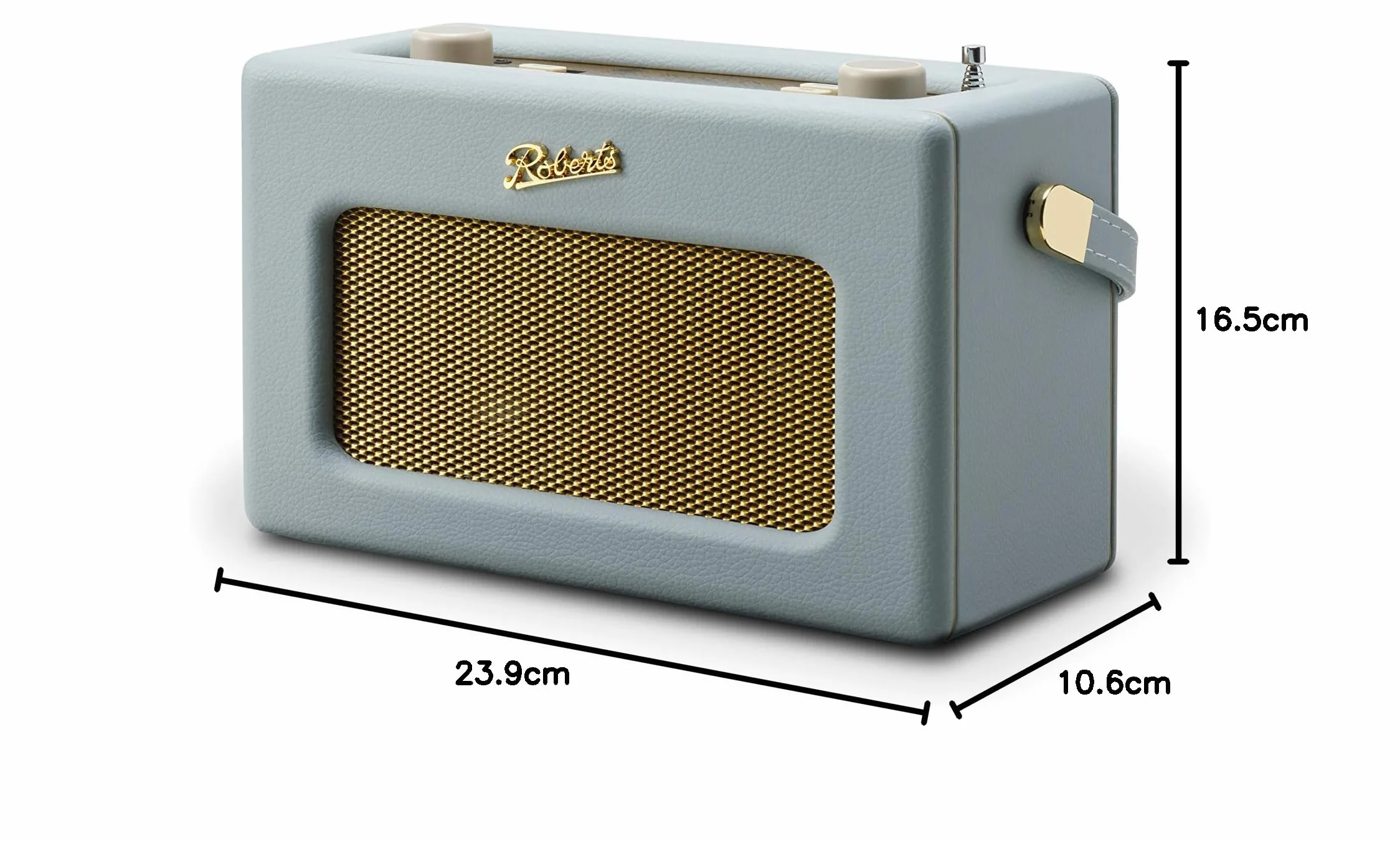 Roberts Radio Revival iStream 3L - Dab+/FM/Bluetooth/WiFi - Przenośne radio - Sky Blue