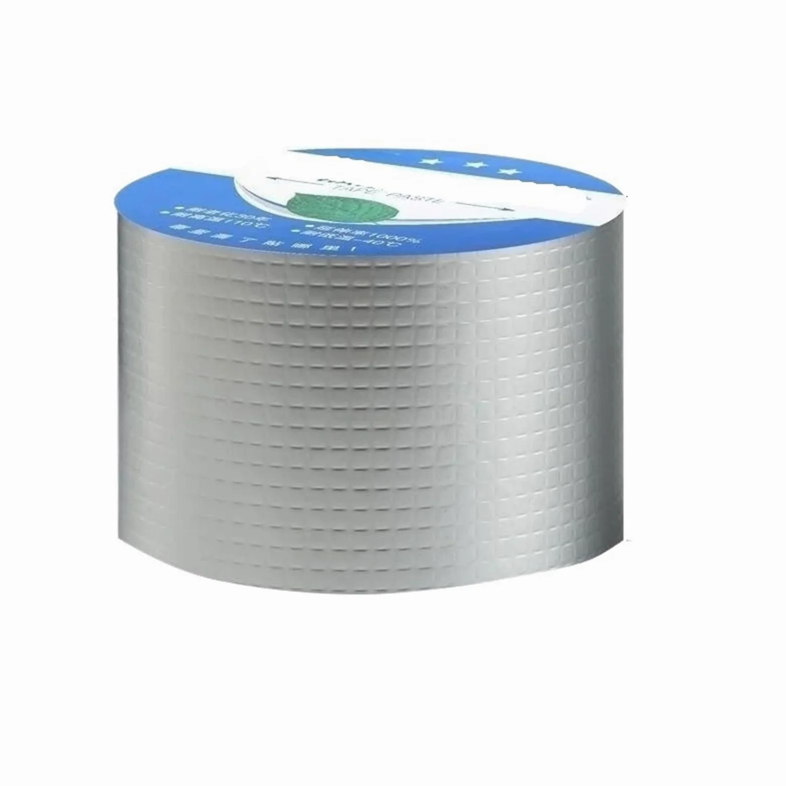 Taśma butylowa wodoodporna uszczelniająca, Taśma wodna z folii butylowo-aluminiowej o wymiarach 5-15 cm x 1-10 m(15cm X 5 Meter)
