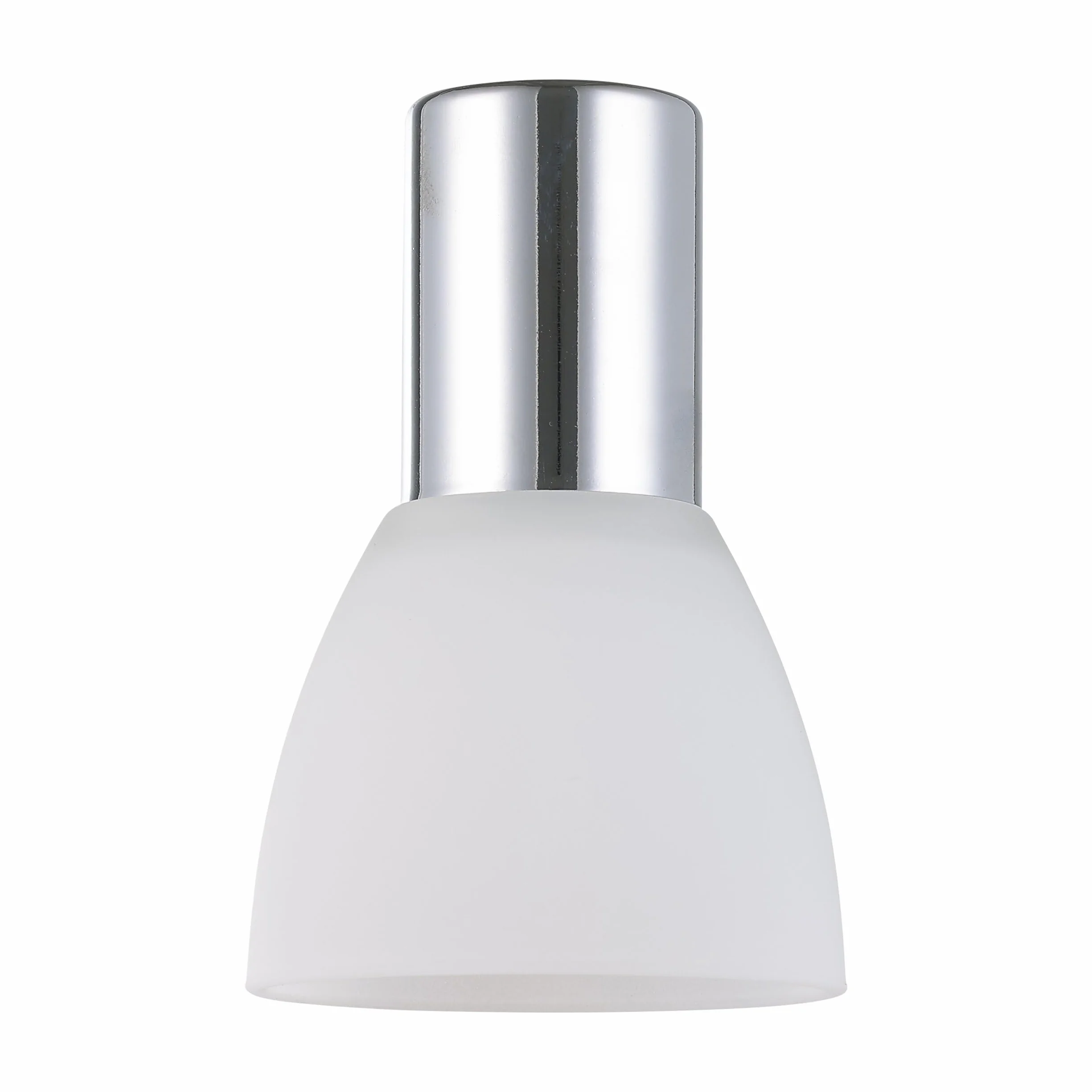 EGLO Naklejka na lustro, lampa ścienna, lampa lustra z metalu i matowego szkła opalowego, lampa łazienkowa w kolorze chromu, biała, lampa do wilgotnych pomieszczeń, IP20, oprawa E14