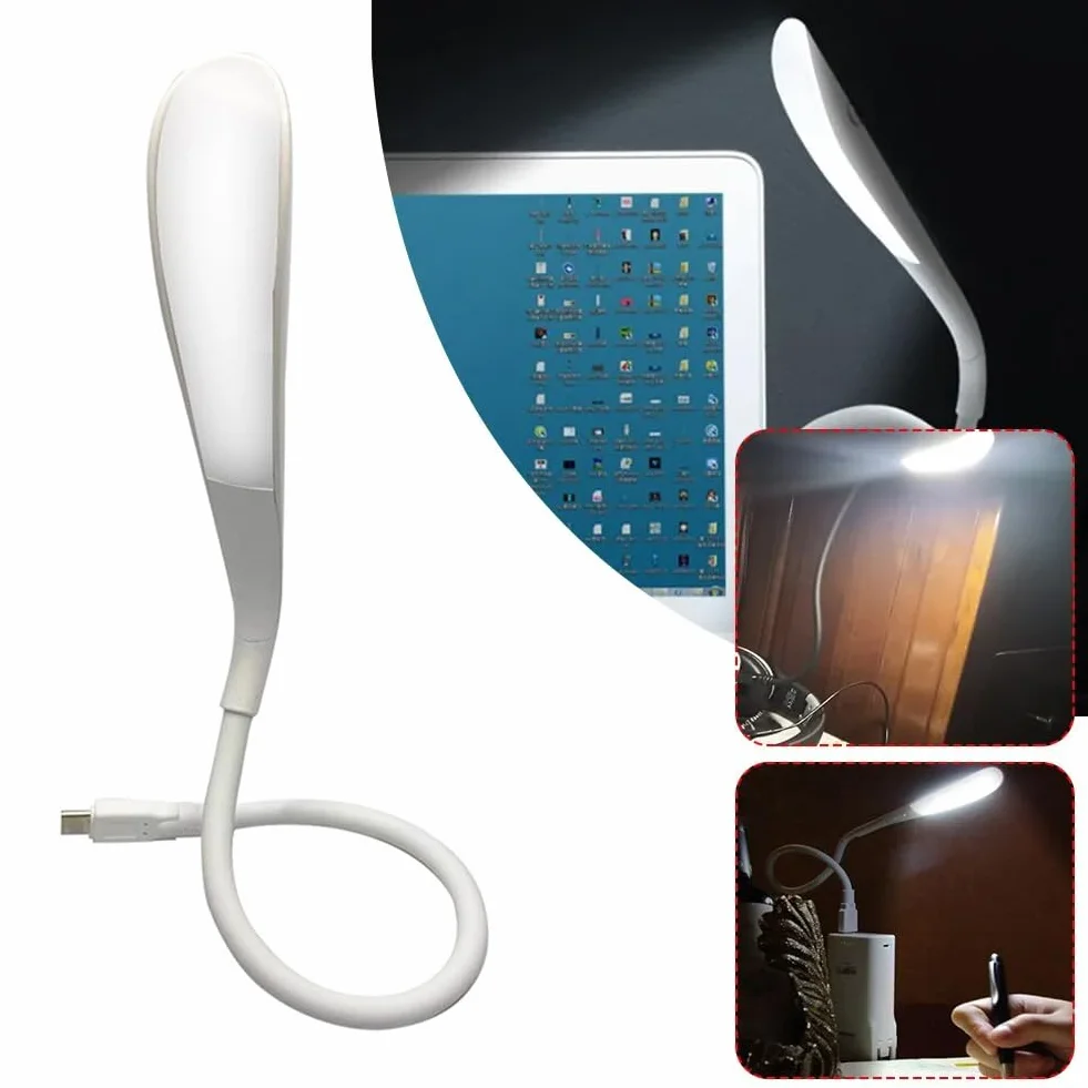 Cerioll Lampa USB LED ściemnialna do czytania 3-stopniowa regulacja jasności