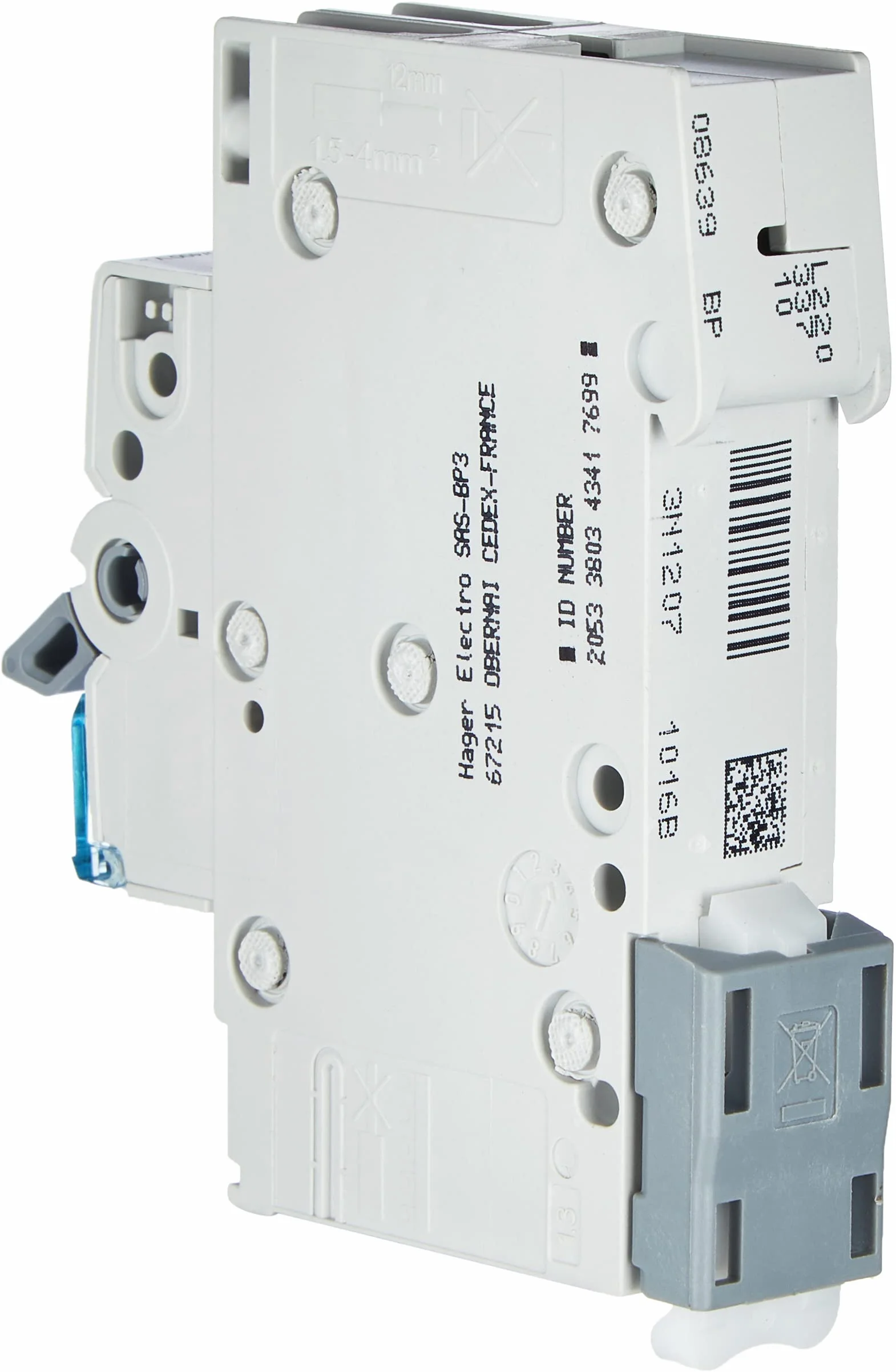 QuickConnect MBS116 Wyłącznik Bezpiecznikowy 16 A, 1-Biegunowy, 6 kA B-Charakter