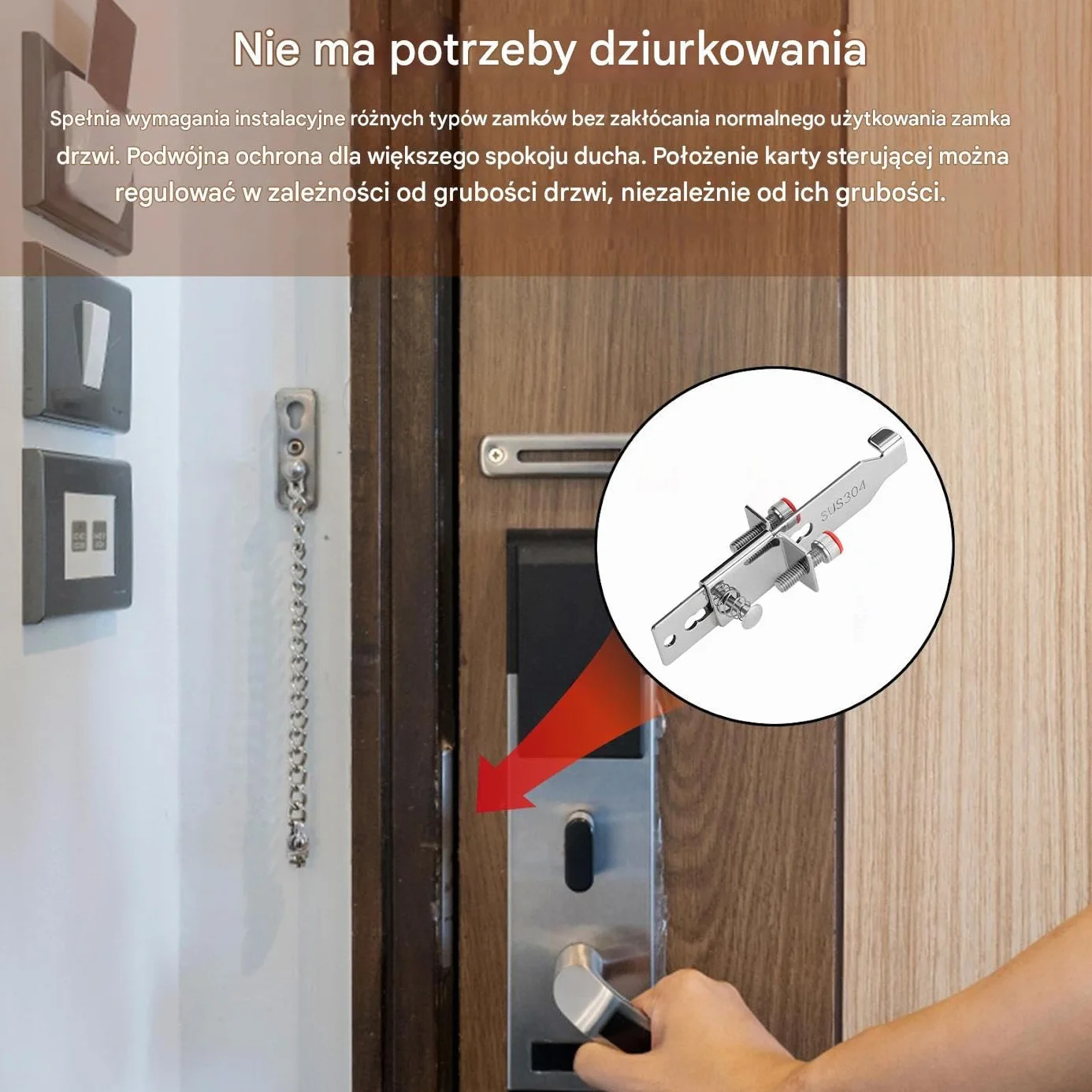 Zamek do Drzwi Hotelowych | Zamki Bezpiecze?stwa do Pokoi Hotelowych,Zabezpieczenie Domowe Dla Kobiet i Domów Do Drzwi Sypialni Moteli Akademików Mieszka?