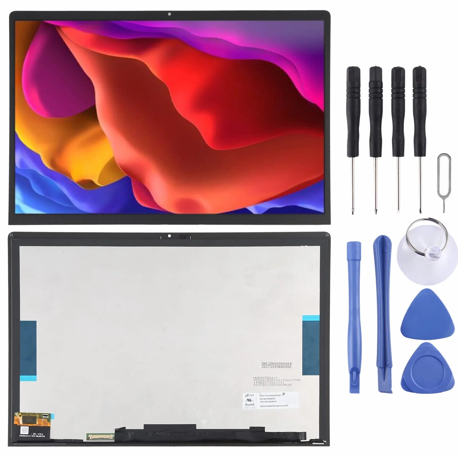 OEM LCD Ekran dla Lenovo Yoga Pad Pro 2021/Yoga Tab 13 YT-K606F YT-K606M Z Digitizer Pełny montaż