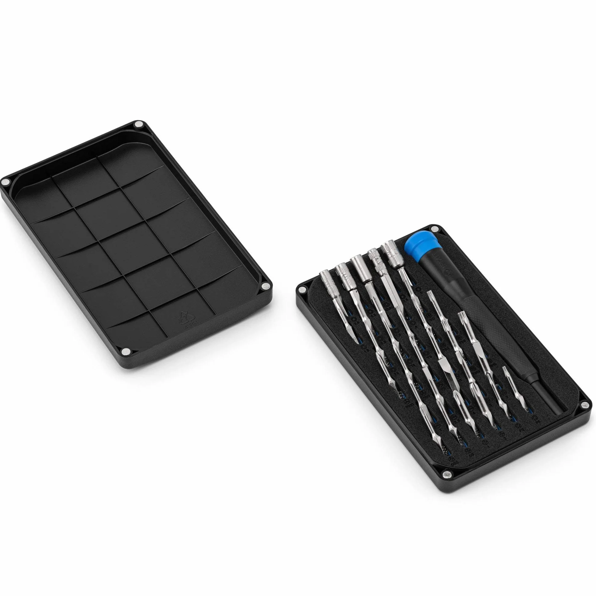 iFixit Moray Precision Bit Set, zestaw bitów z 32 precyzyjnymi bitami (4 mm) i śrubokrętem do naprawy smartfonów, konsol, laptopów i innych urządzeń