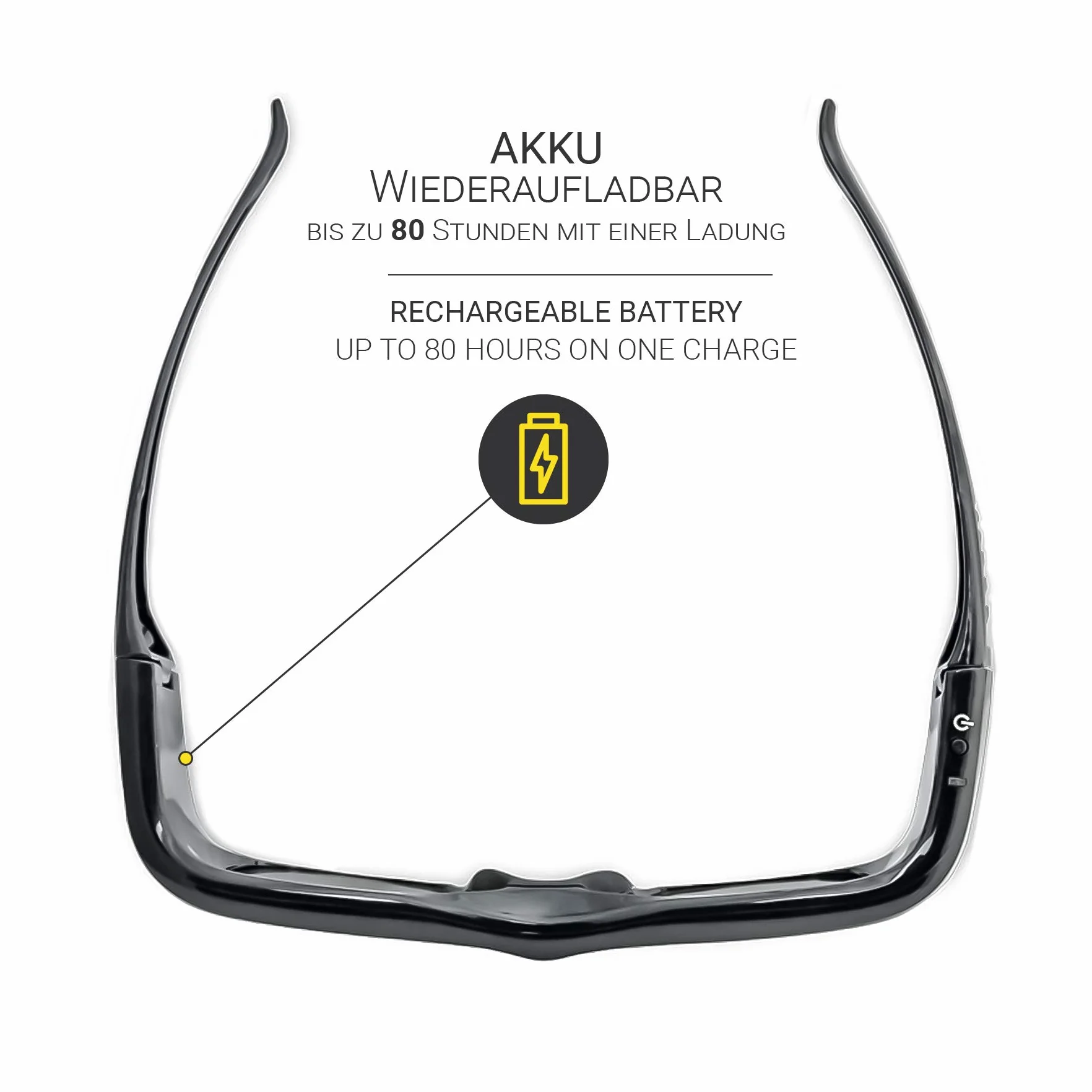 2 x Hi-SHOCK BT/RF Pro Black Diamond | okulary 3D Bluetooth do projektorów 3D TV i 3D-RF firmy Sony, Epson, Jvc, Samsung, Panasonic [okulary migawki | 120 Hz | ładowane | 39 g | Bluetooth/rf]