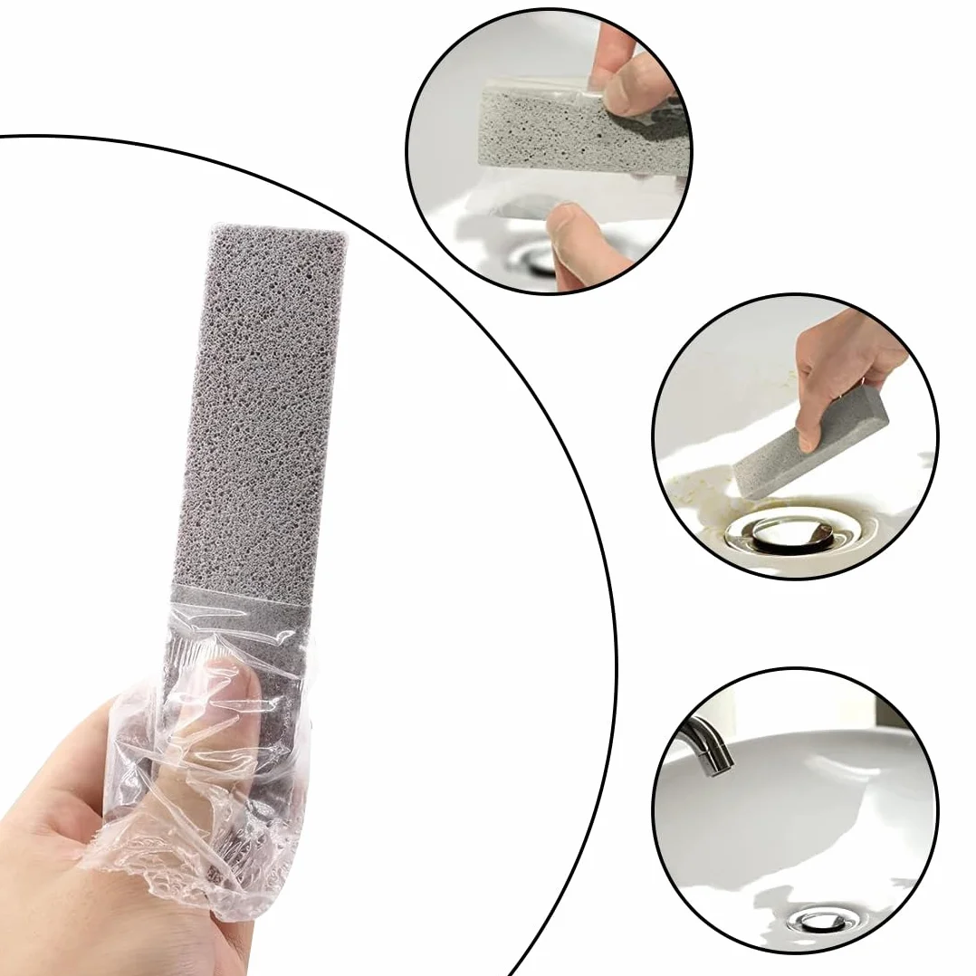 Pumice Stone środek do czyszczenia WC z pumeksem – skuteczny środek do czyszczenia toalety z kamienia moczowego i kamienia – uniwersalny blok do czyszczenia WC i bloku do czyszczenia grilla (10 sztuk)