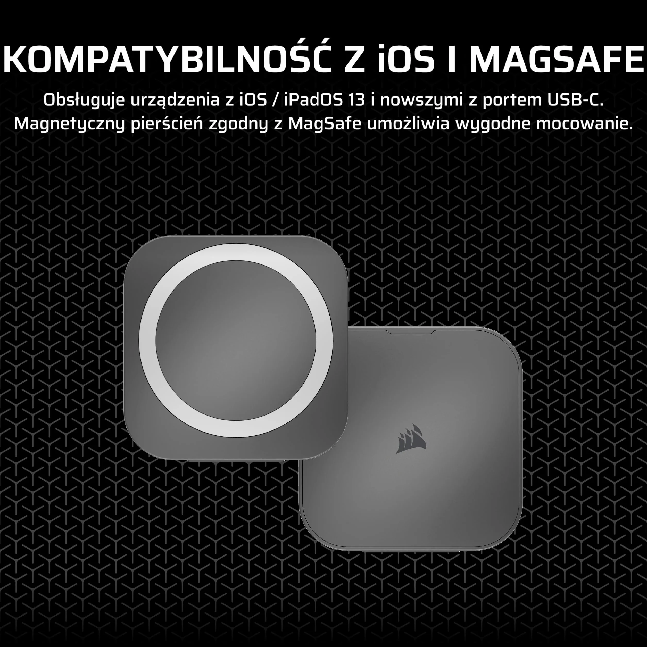 CORSAIR EX400U 2TB Przenośny SSD USB4 — USB Typ-C, USB4/USB 3.2 Gen2x2, do 40 Gb/s, Plug and Play, MagSafe, kabel USB-C (USB4) — Windows PC, Mac iOS — Szary