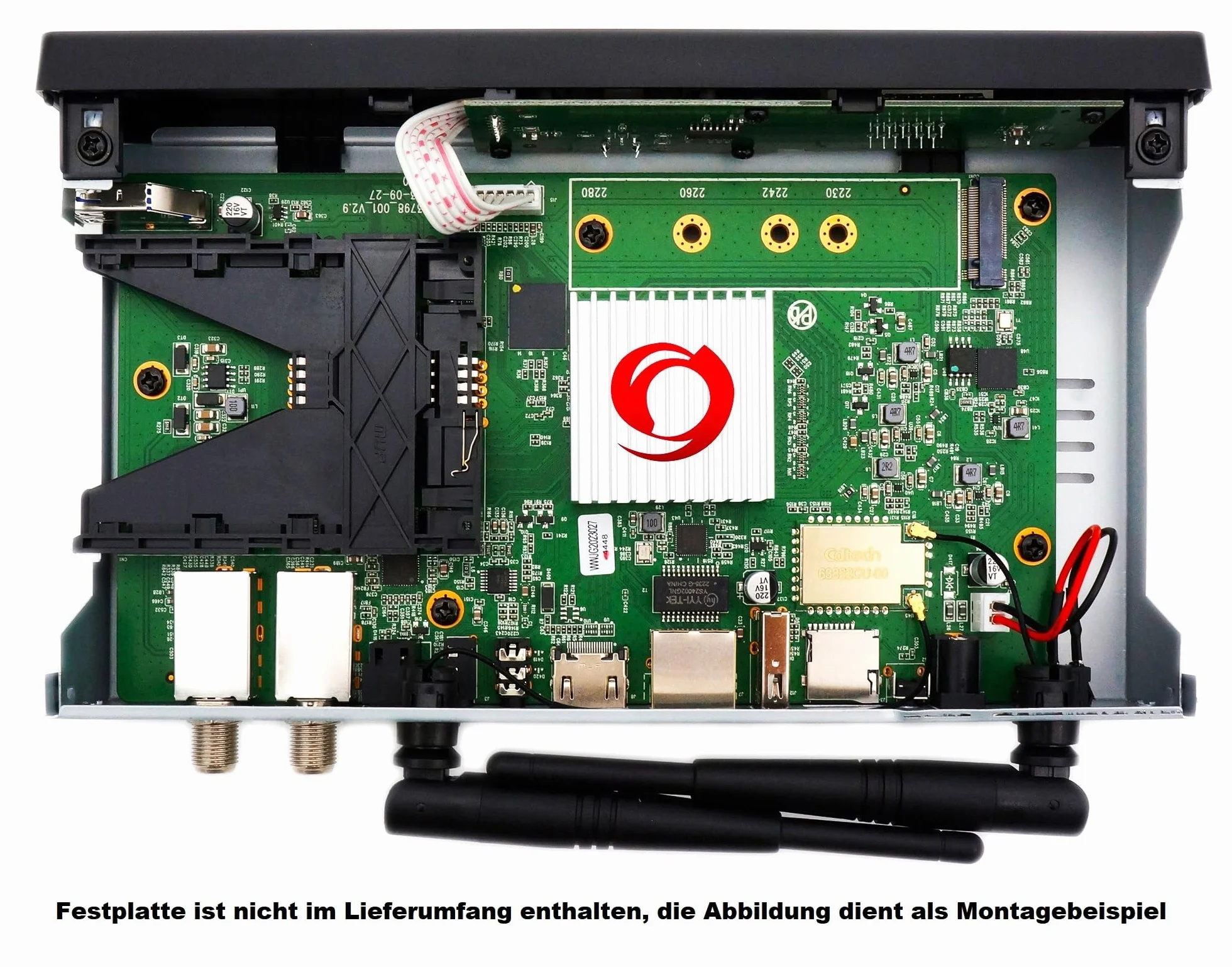 OCTAGON SF8008 UHD 4K Supreme Twin odbiornik satelitarny DVB-S2X E2 Linux Define OS