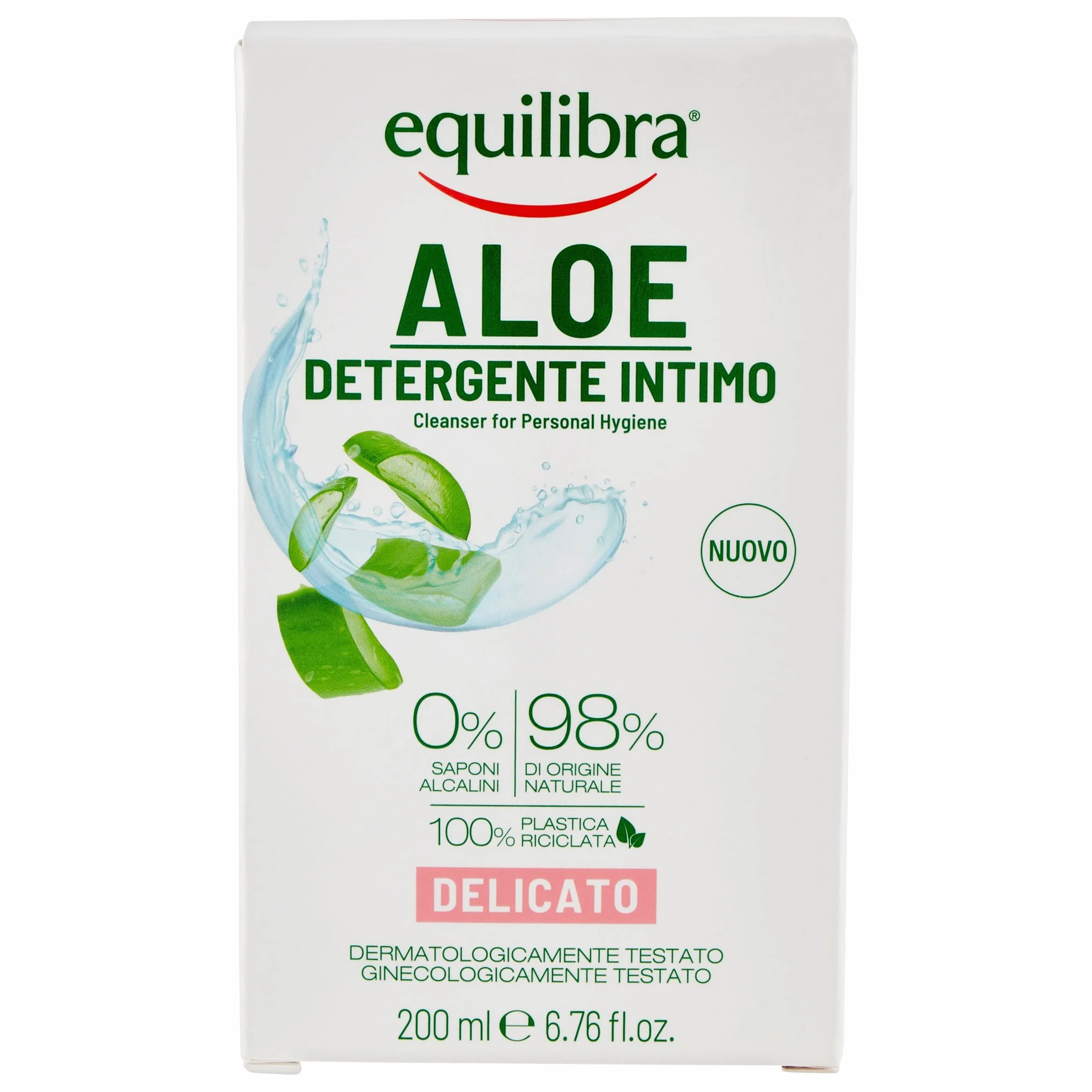 Equilibra Aloe 200 ml Detergent Bielizna Delikatna, 200 ml